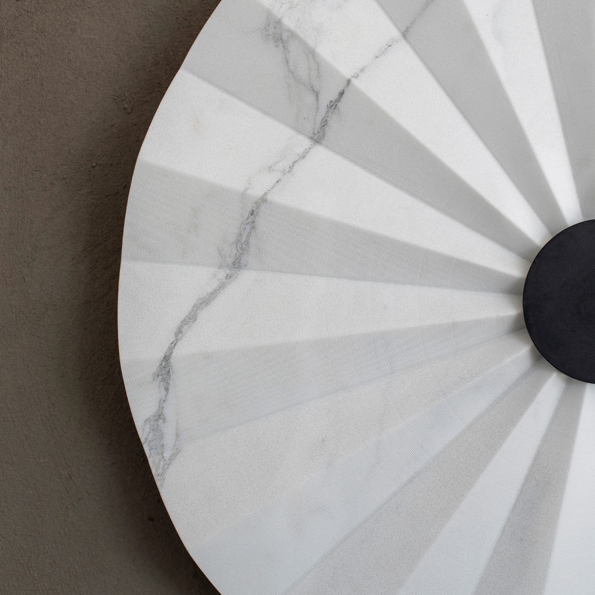 Oru Large White Carrara Wall Lamp by Stella Orlandino - Alternative view 1