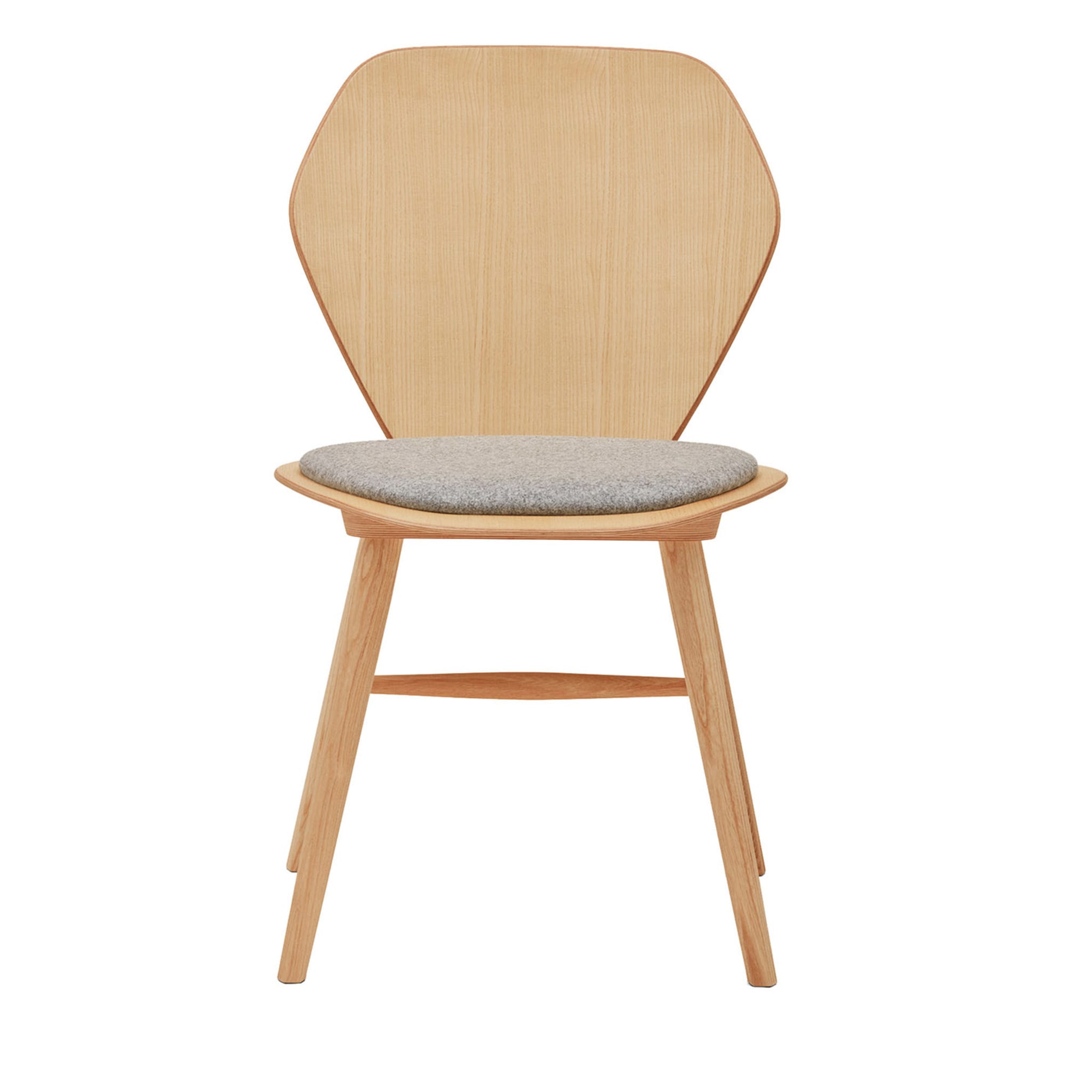 Edelweiss 294 Gray Chair by Philippe Bestenheider - Main view
