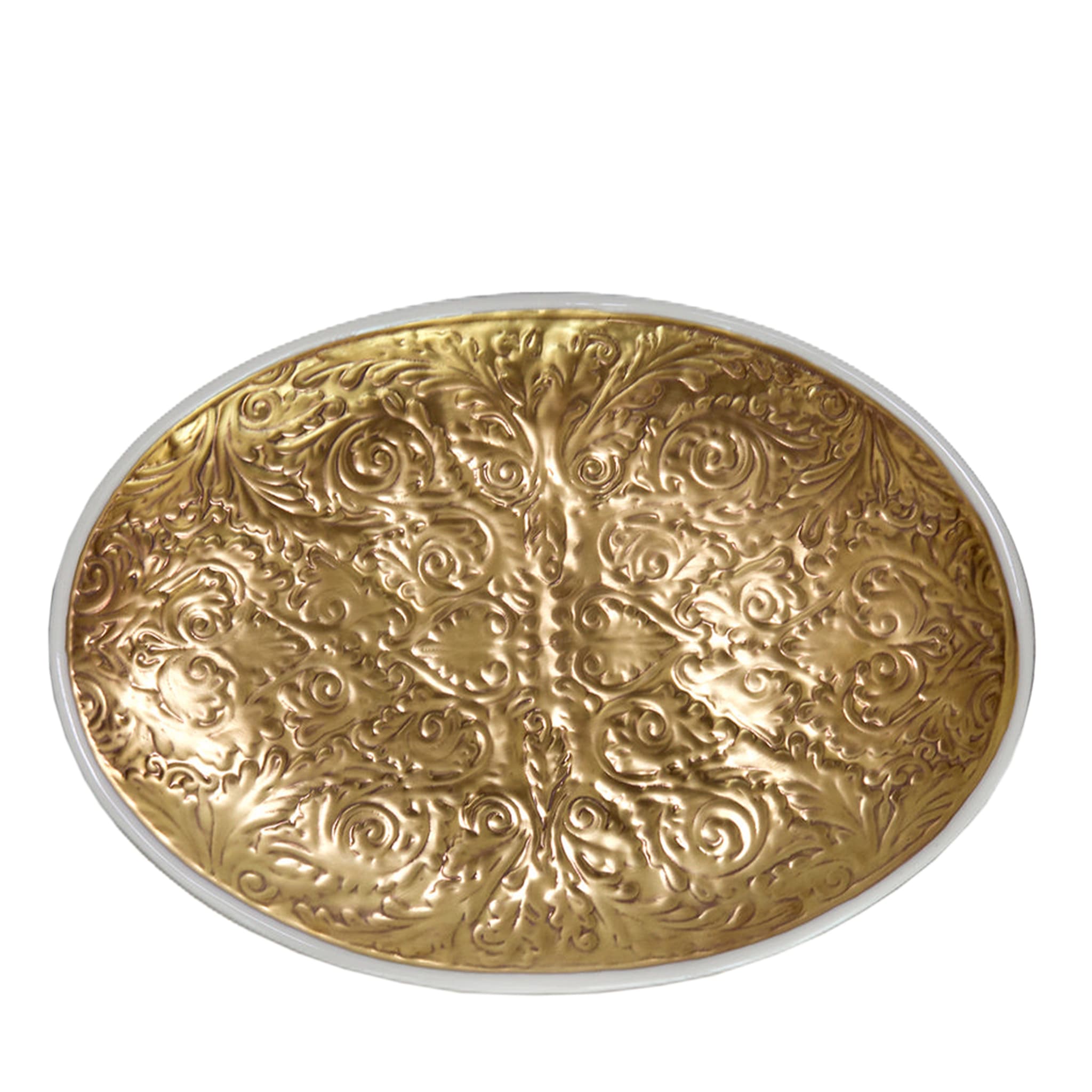 AMOUR OVAL PLATE - GOLD - Main view