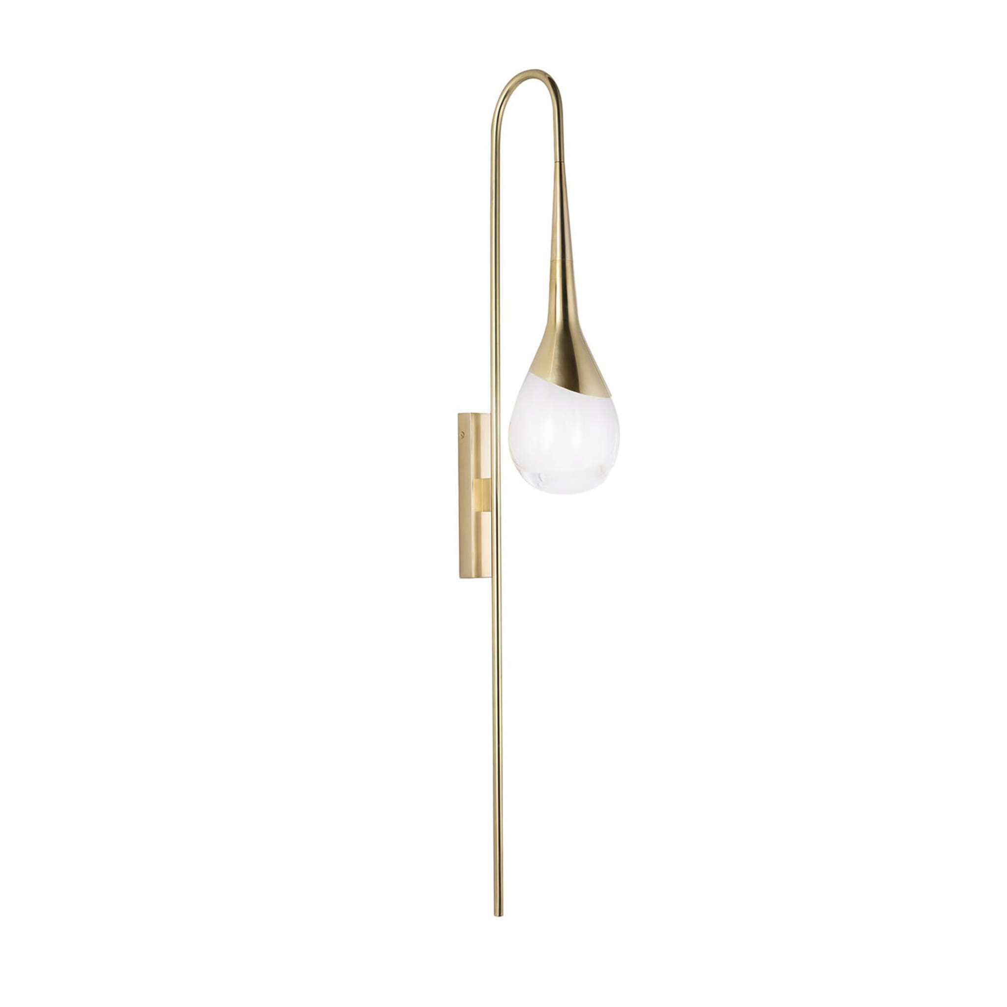 Perpetua Wall Sconce in Brass Smooth Texture - Main view