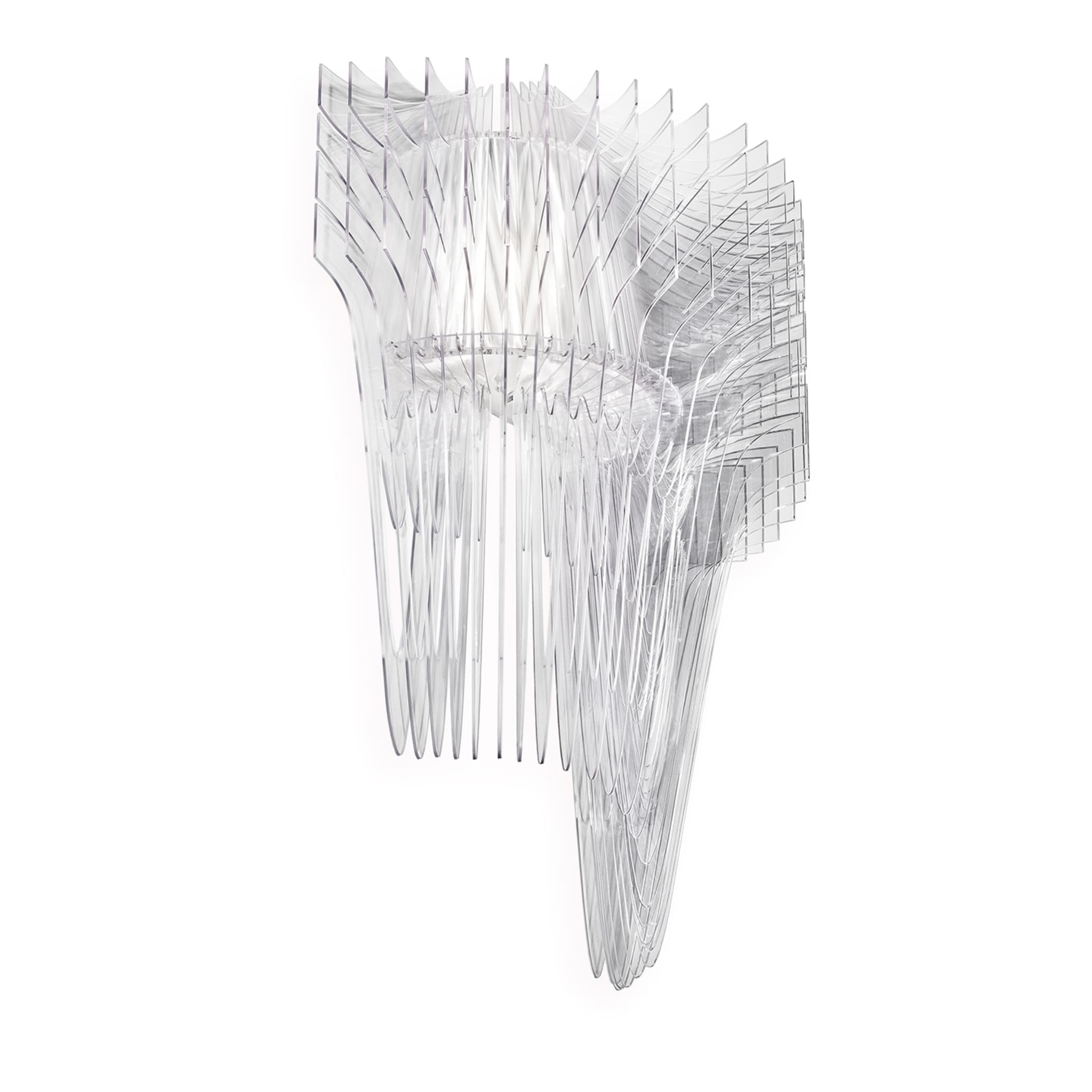 Lámpara de pared transparente Aria Applique de Zaha Hadid - Vista principal