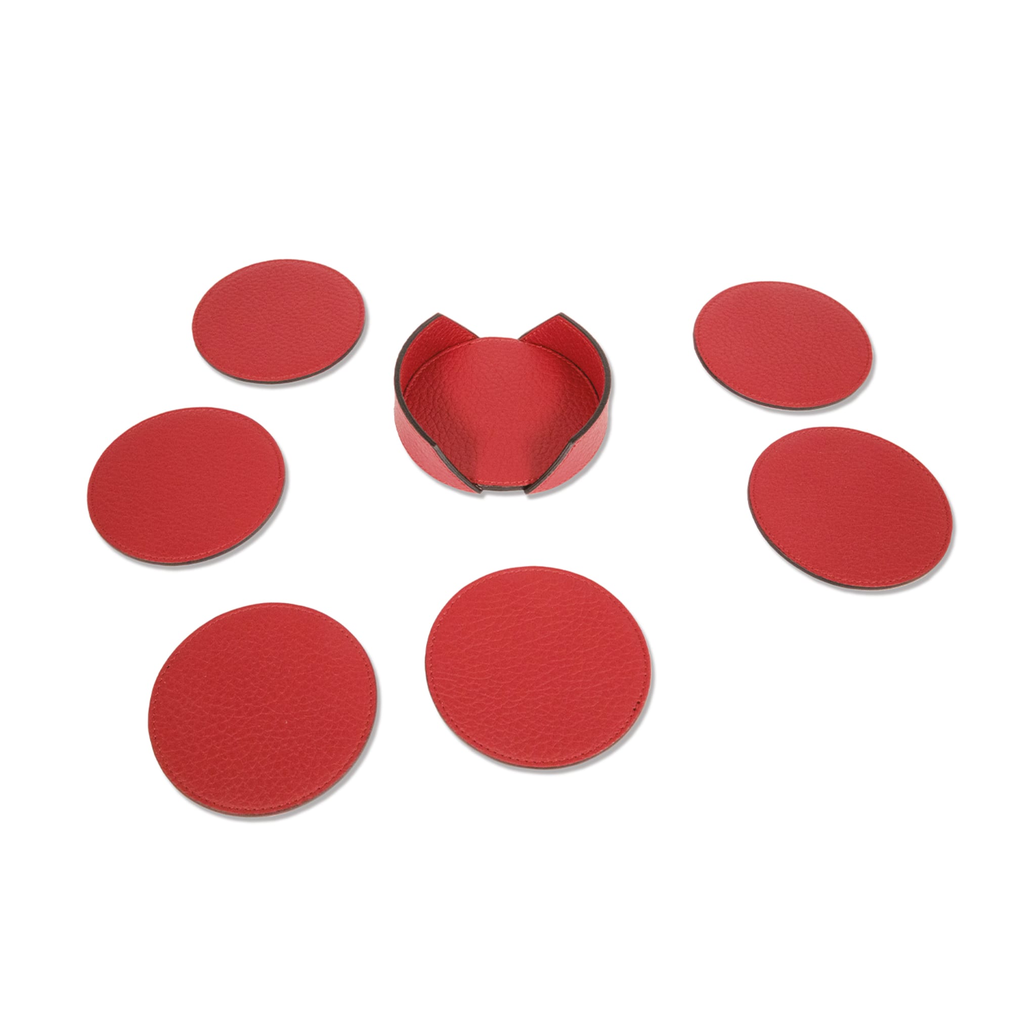 Wings Red Set of 6 Coasters - Alternative view 2