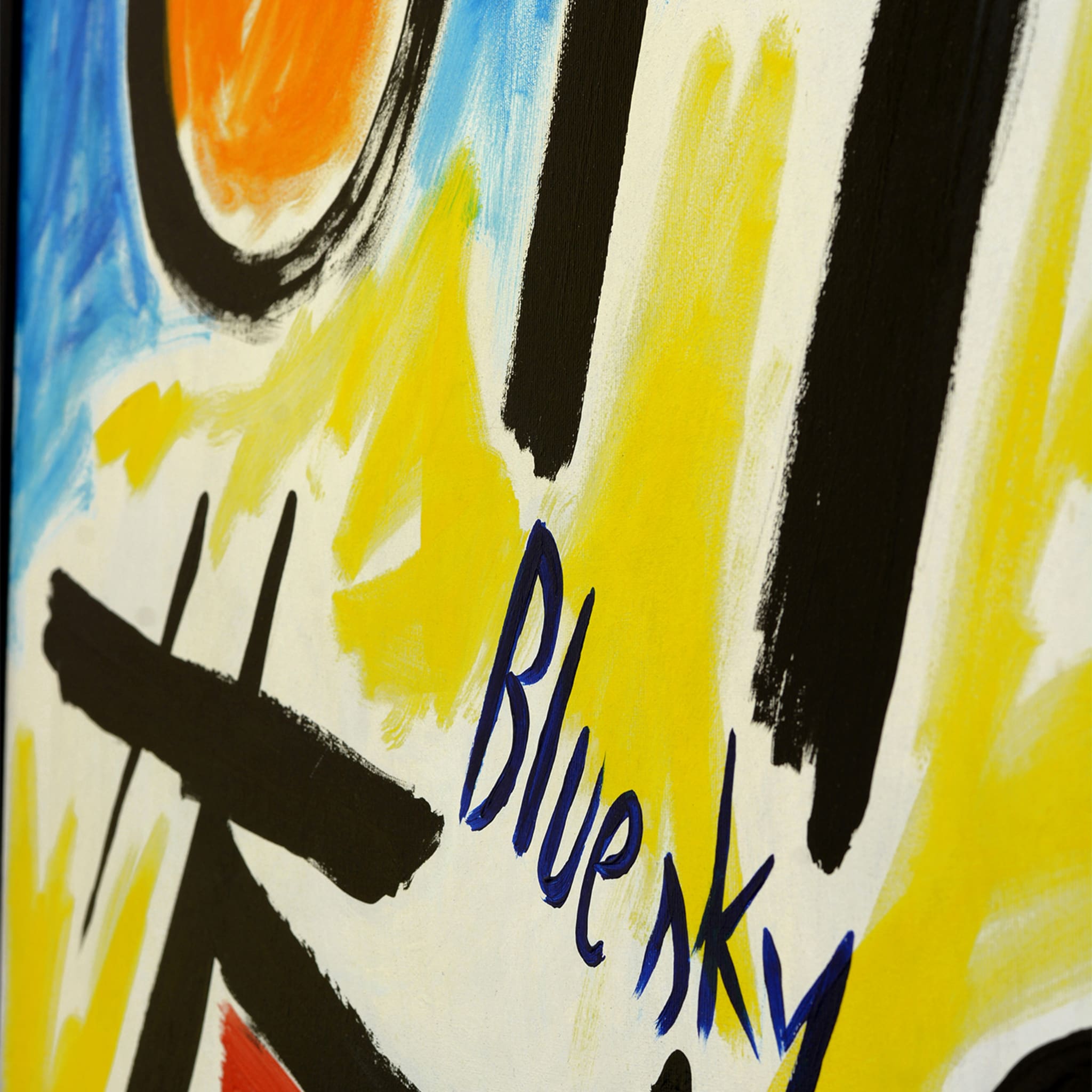 Bluesky Pittura acrilica su tela di Antonio Minopoli - Vista alternativa 1