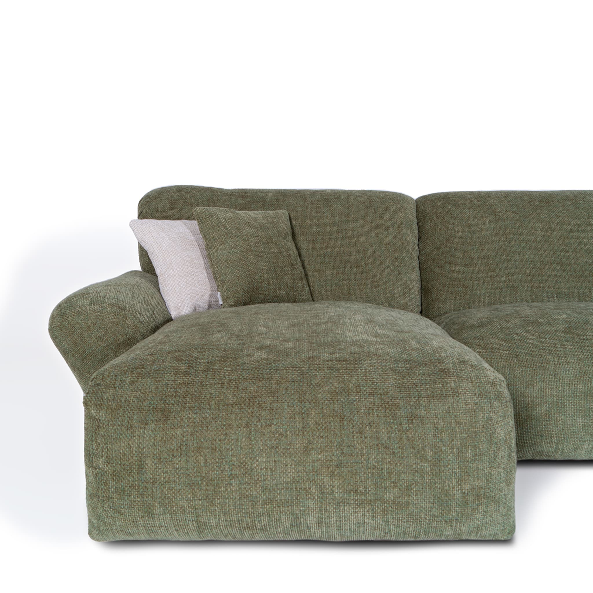 Beluga Grünes 3-sitzer-sofa von Marco &amp; Giulio Mantellassi - Alternative Ansicht 2