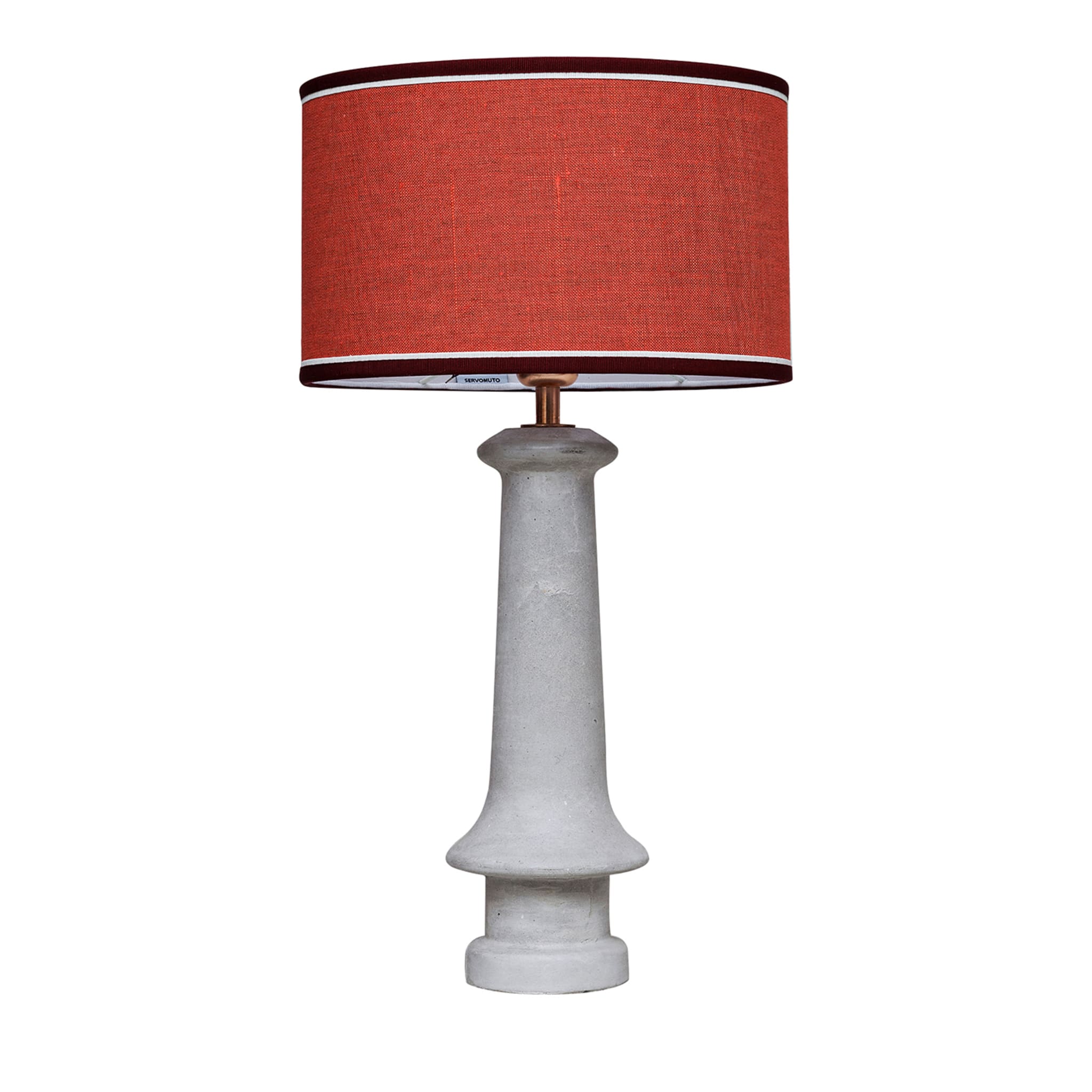 Cement Strawberry Table Lamp - Main view