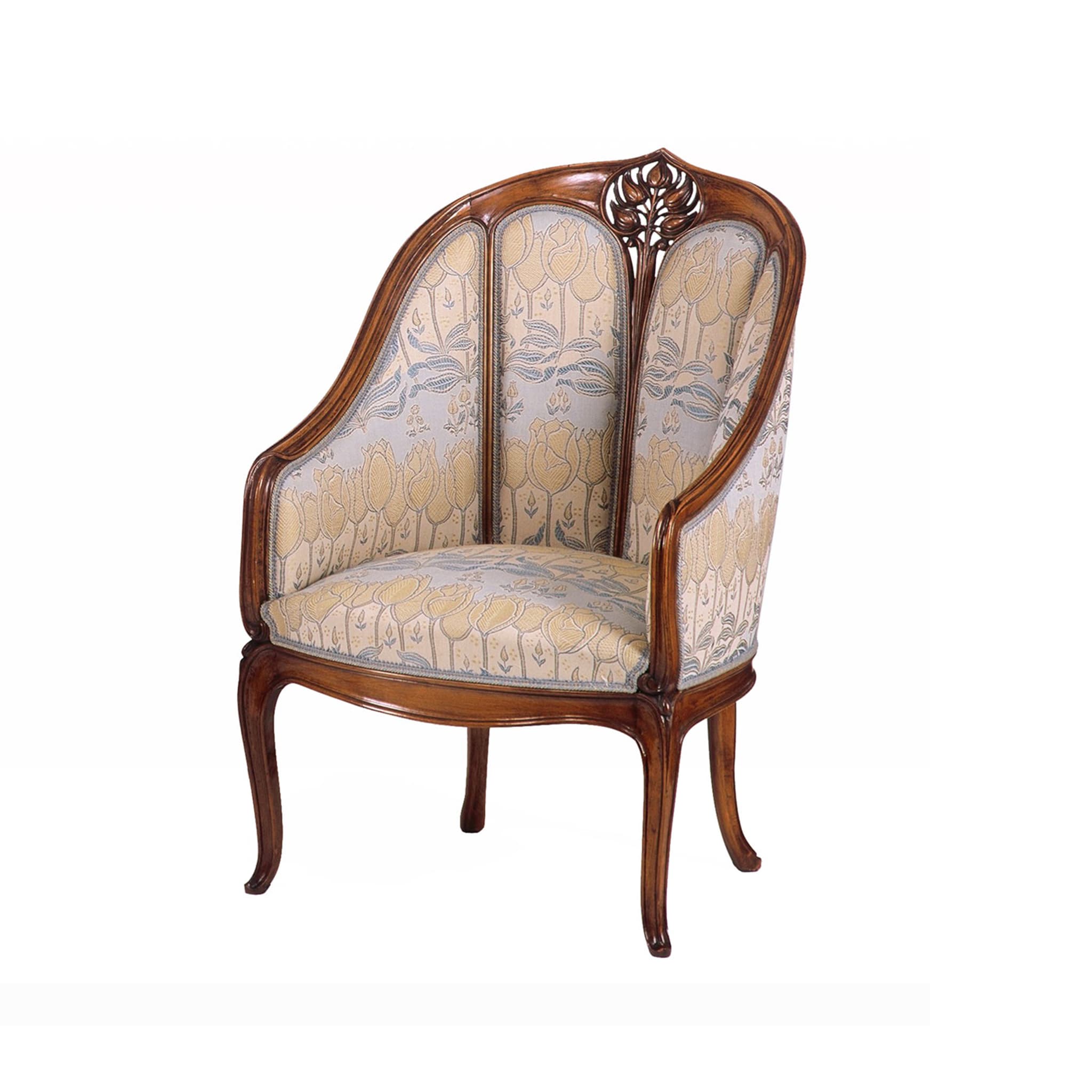 French Liberty Tulips Armchair - Alternative view 1