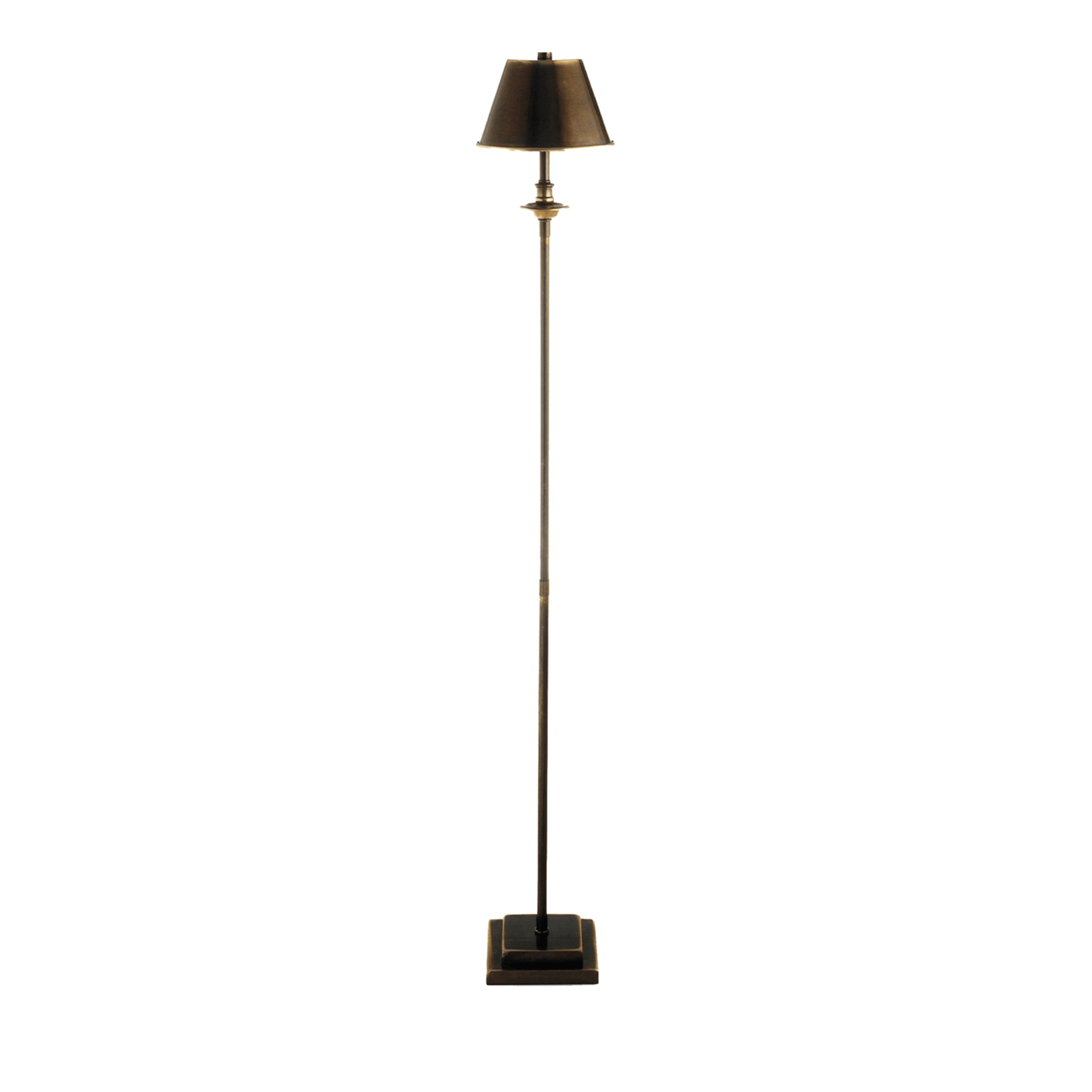 Kuma L Dark Brushed Bronze Floor Lamp by Michele Bönan - Main view