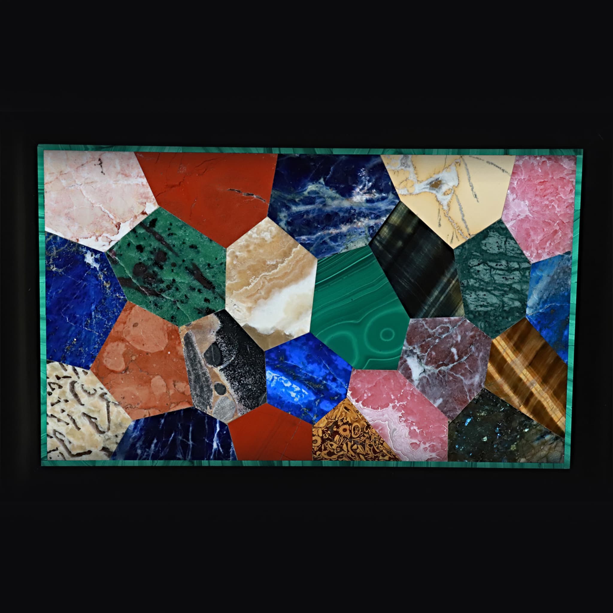 Arlecchino Polychrome Marble Box - Alternative view 1