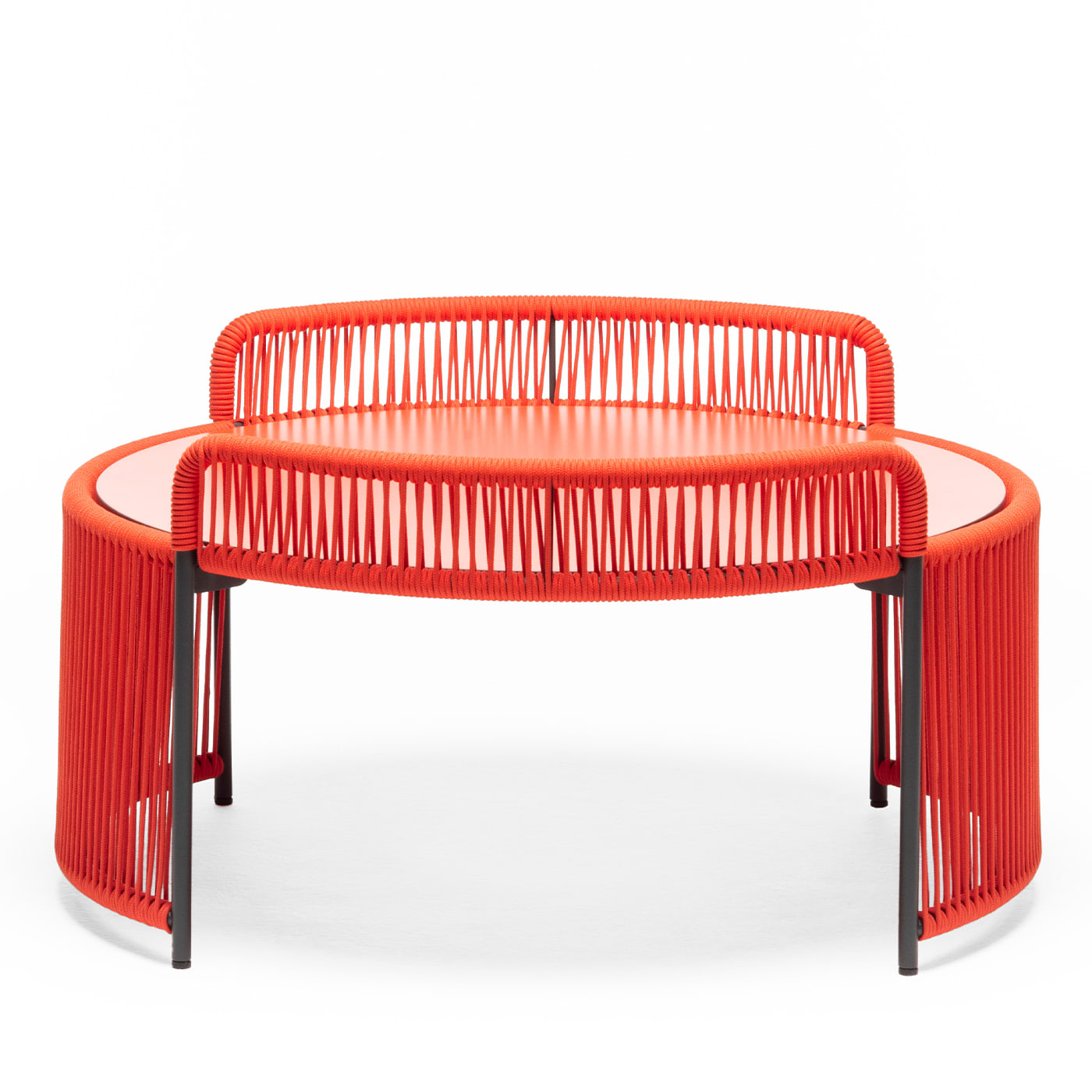 Altana Medium Round Red Coffee Table by Antonio De Marco - Chairs & More