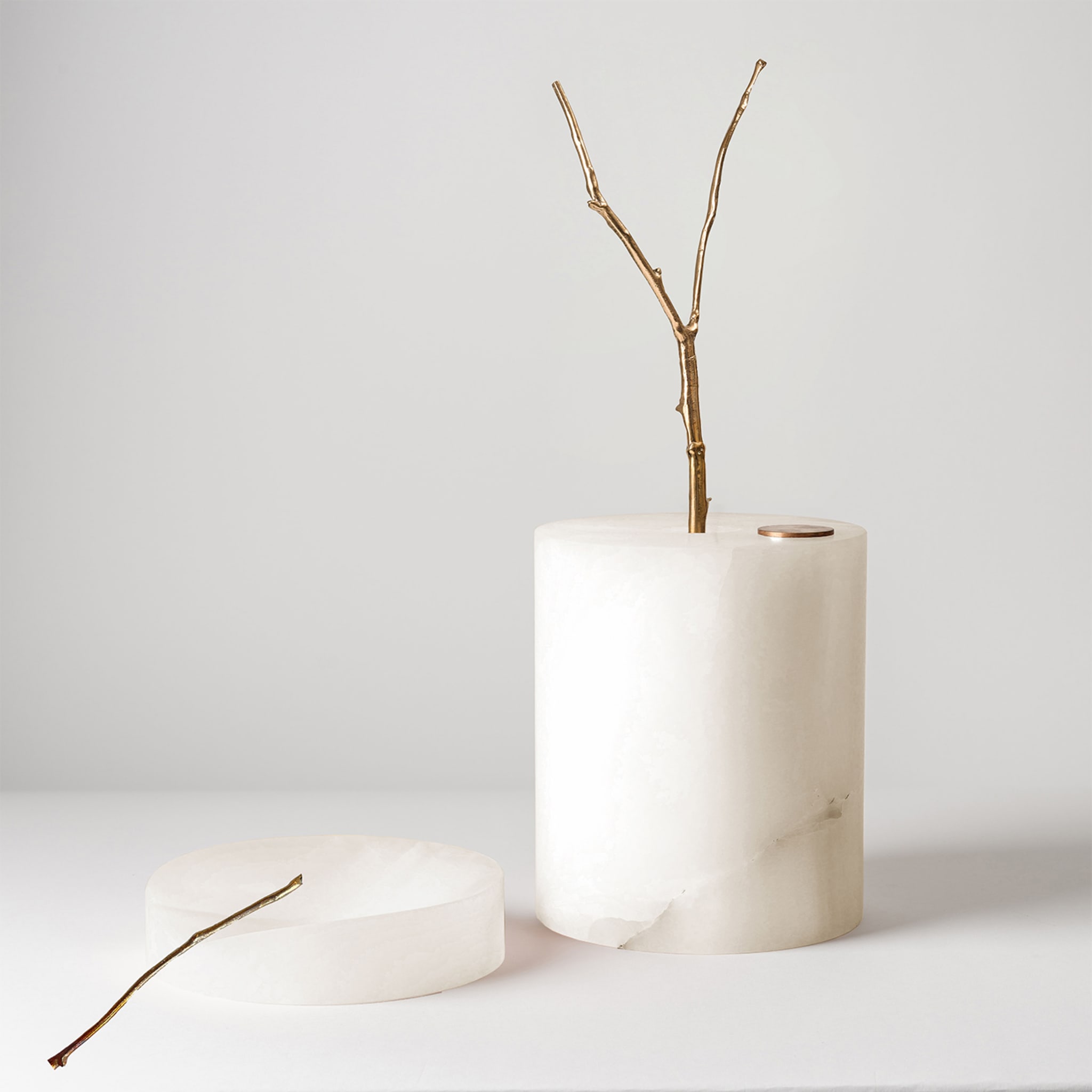 Here and Now White Onyx Vase #2 - Alternative view 1