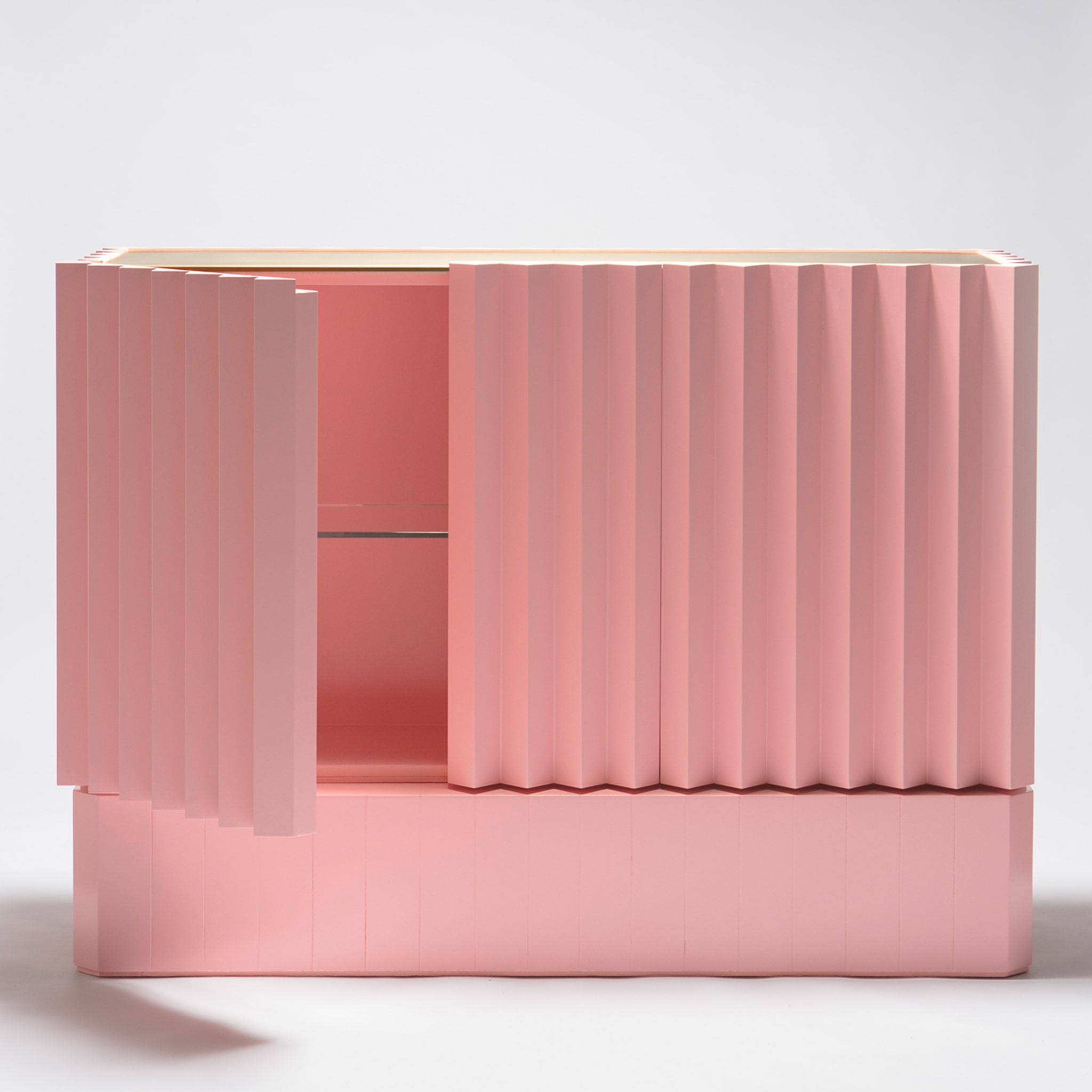 Basalto Pink Cabinet - Alternative view 1