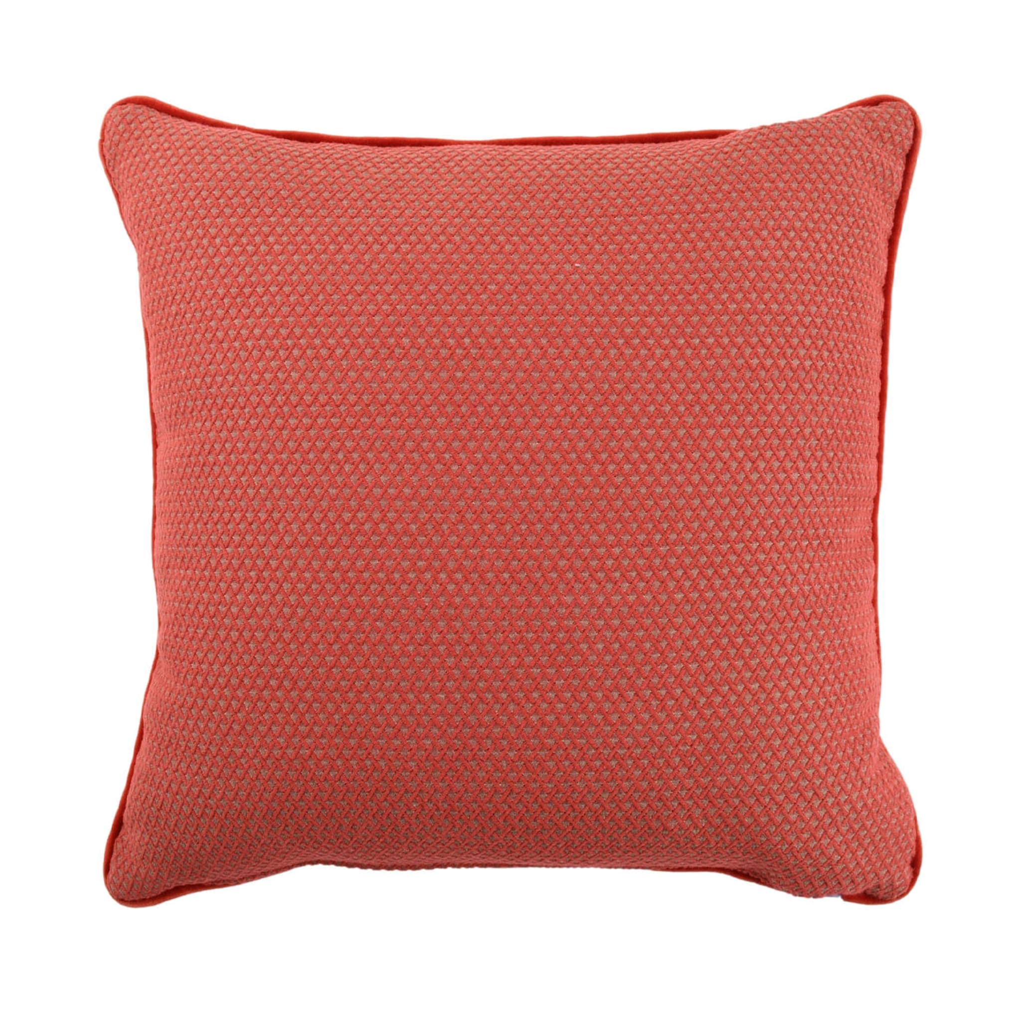 Carrè Cushion In Geometric Relief Jacquard Fabric #1 - Alternative view 1
