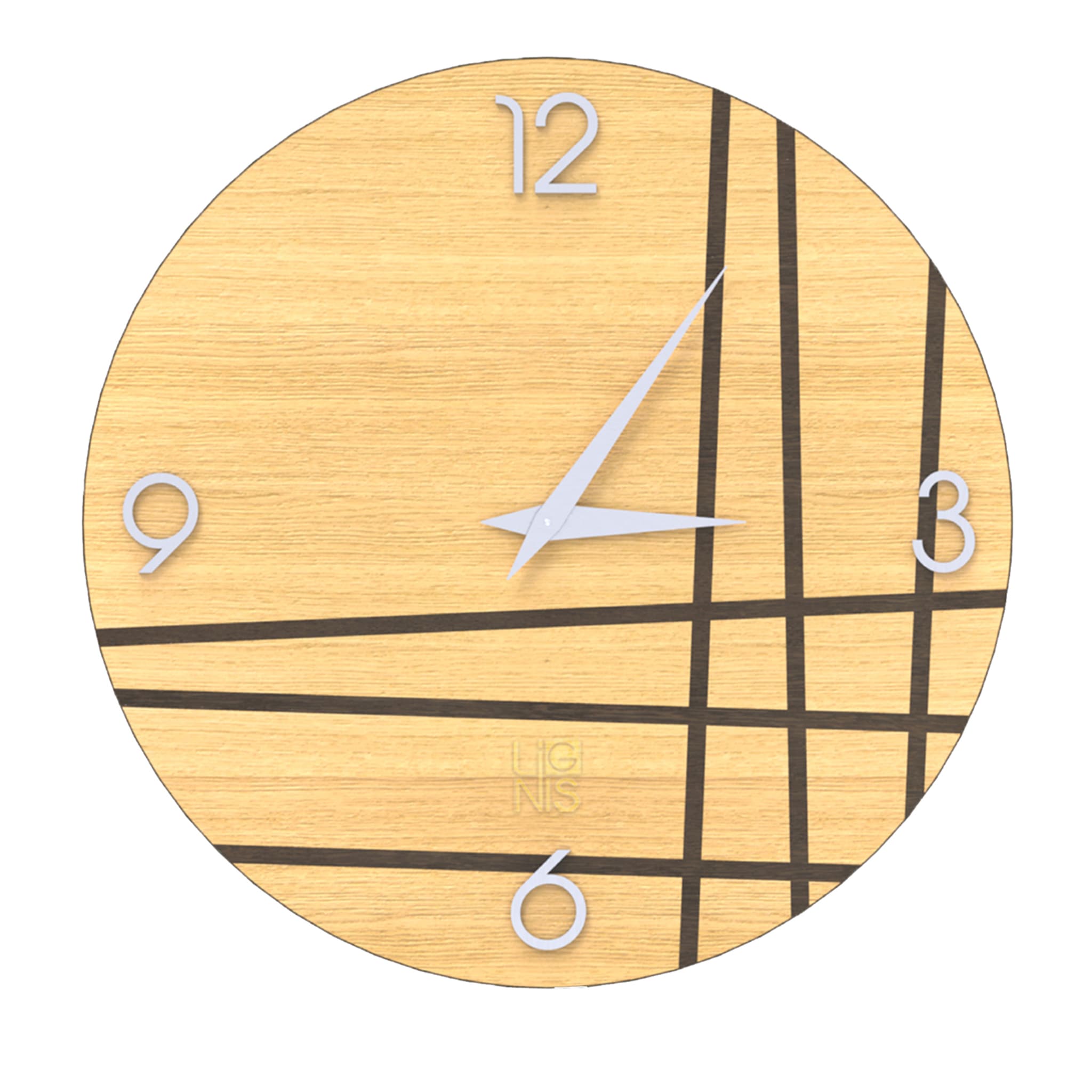 Dolcevita Lines Two Warm Wall Clock - Main view