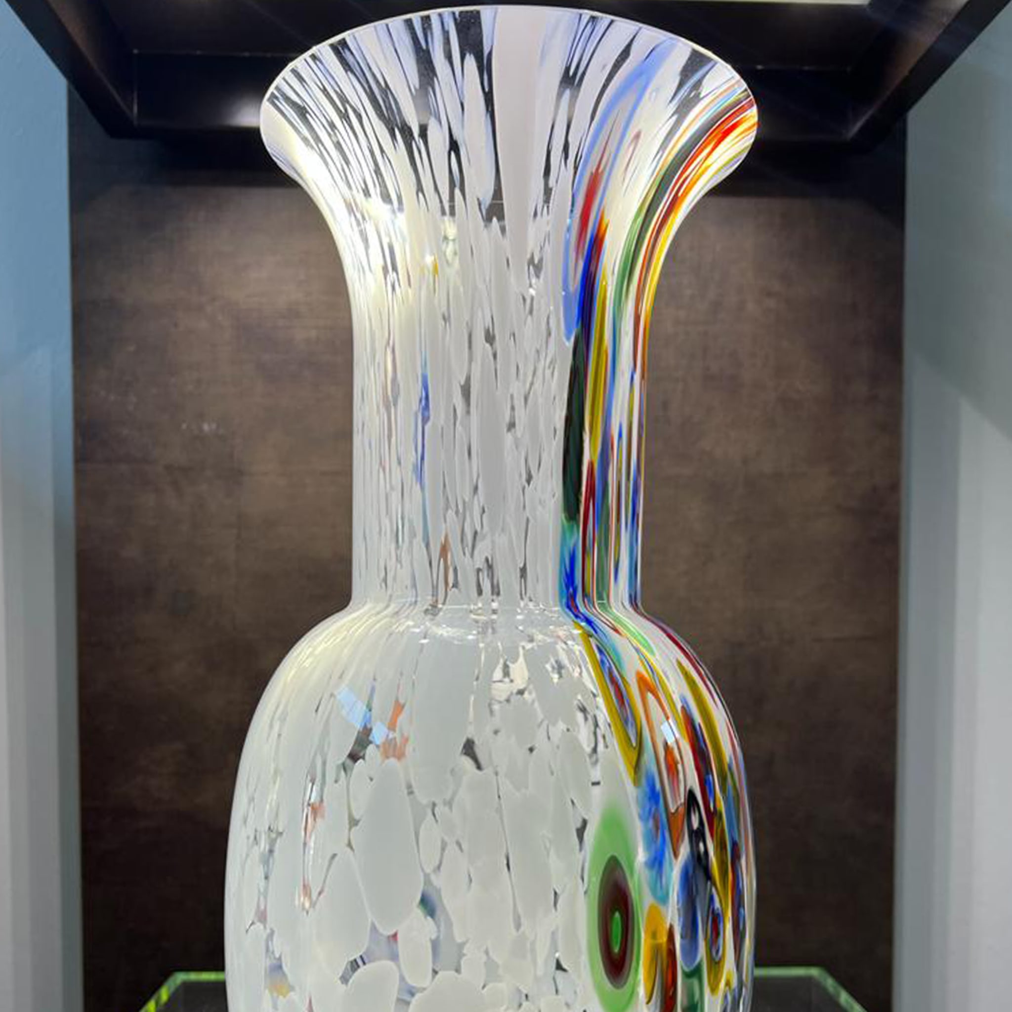 Weiße Murrina-Vase - Alternative Ansicht 3
