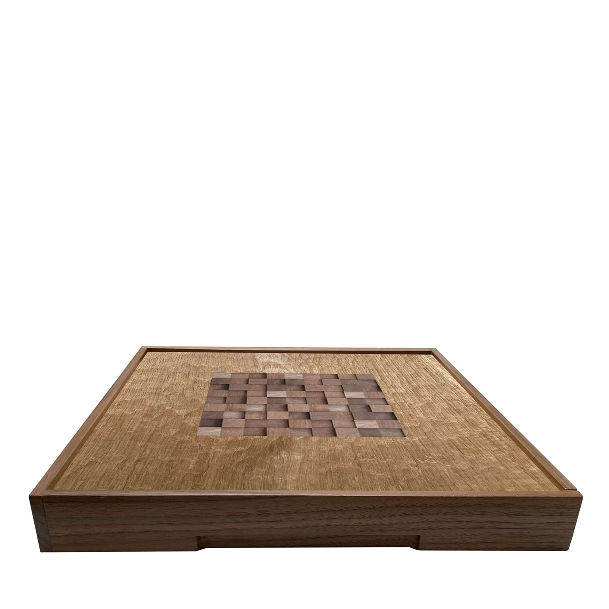 Manhattan Quadratisches Karo-Tablett von Meccani Studio - Hauptansicht