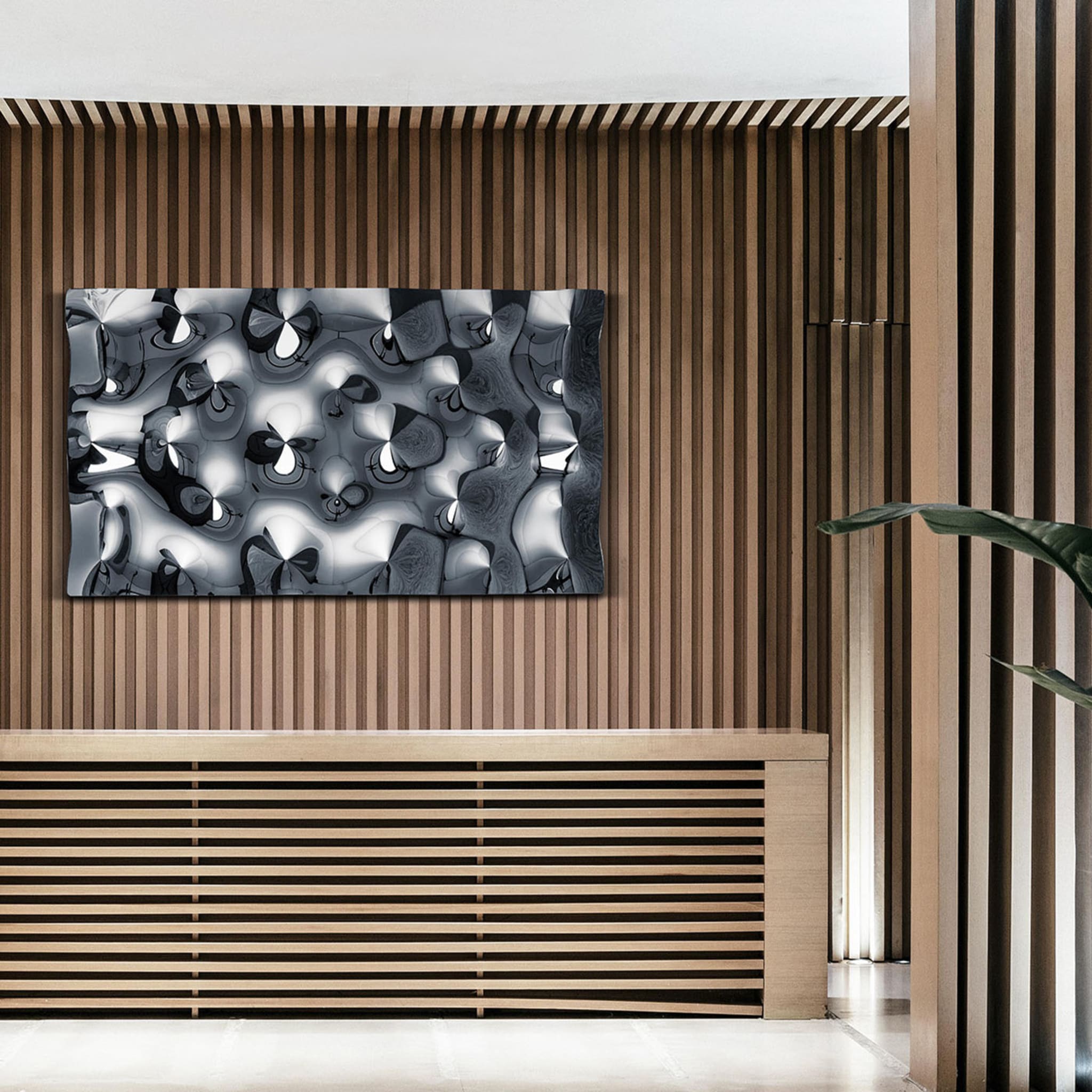 Rialto Black Decorative Wall Panel - Alternative view 1