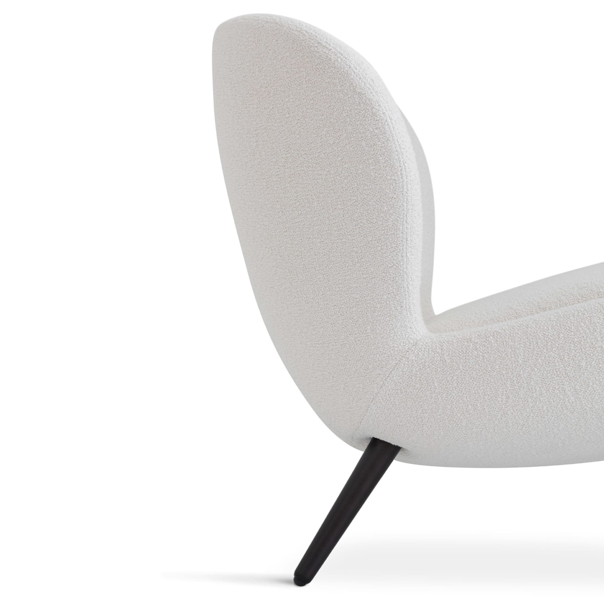 Niels White Lounge Chair - Alternative view 3