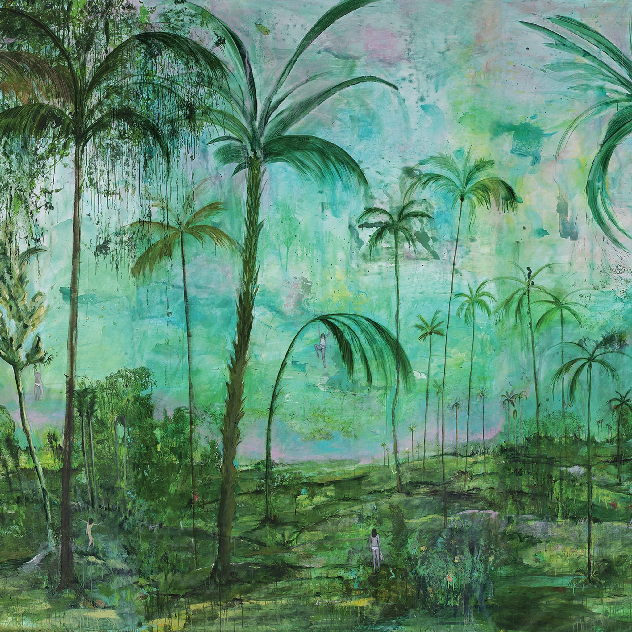 Papel pintado Giardino dell'Eden de Federica Perazzoli - Vista alternativa 1