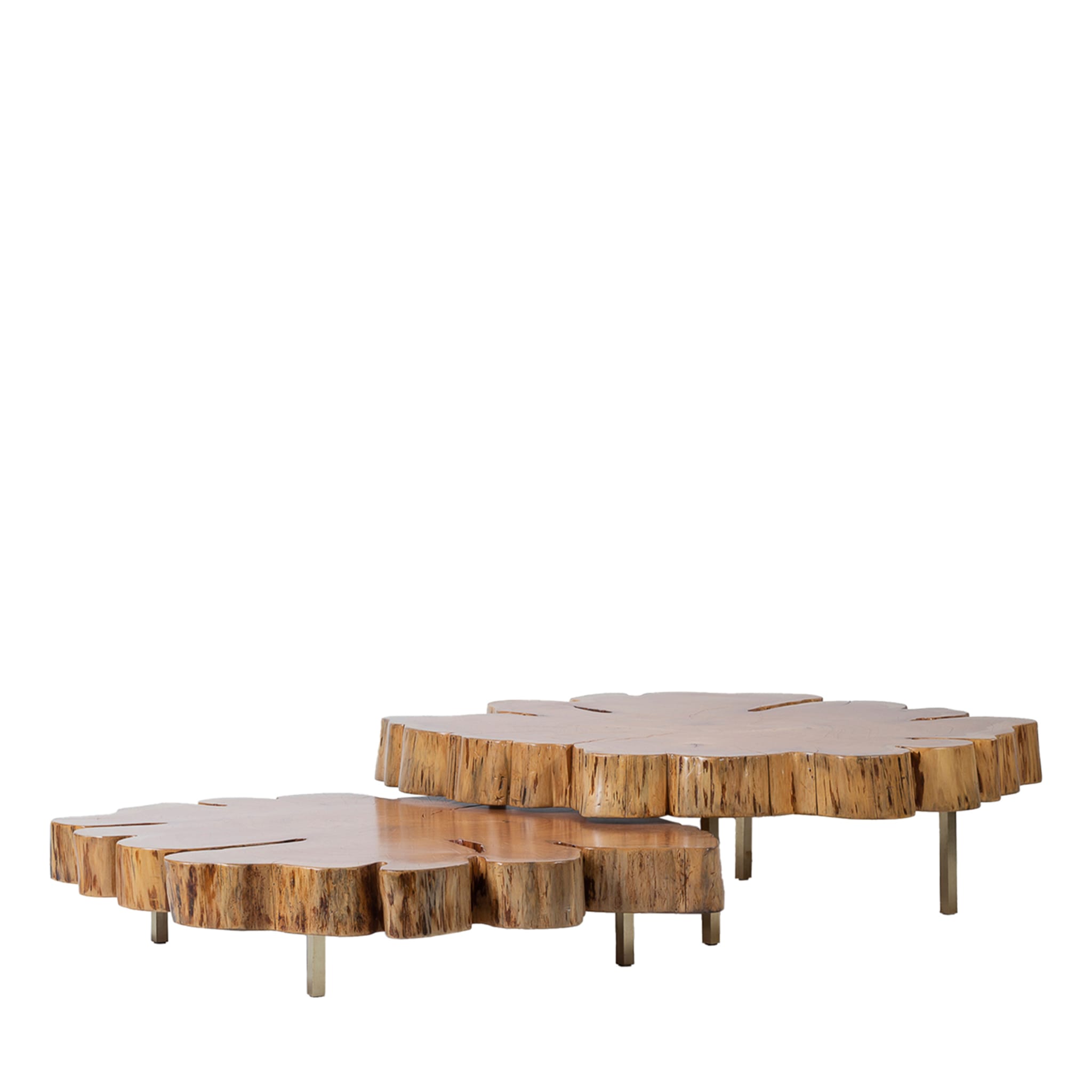 Locum I Set of 2 Brown Coffee Tables - Main view