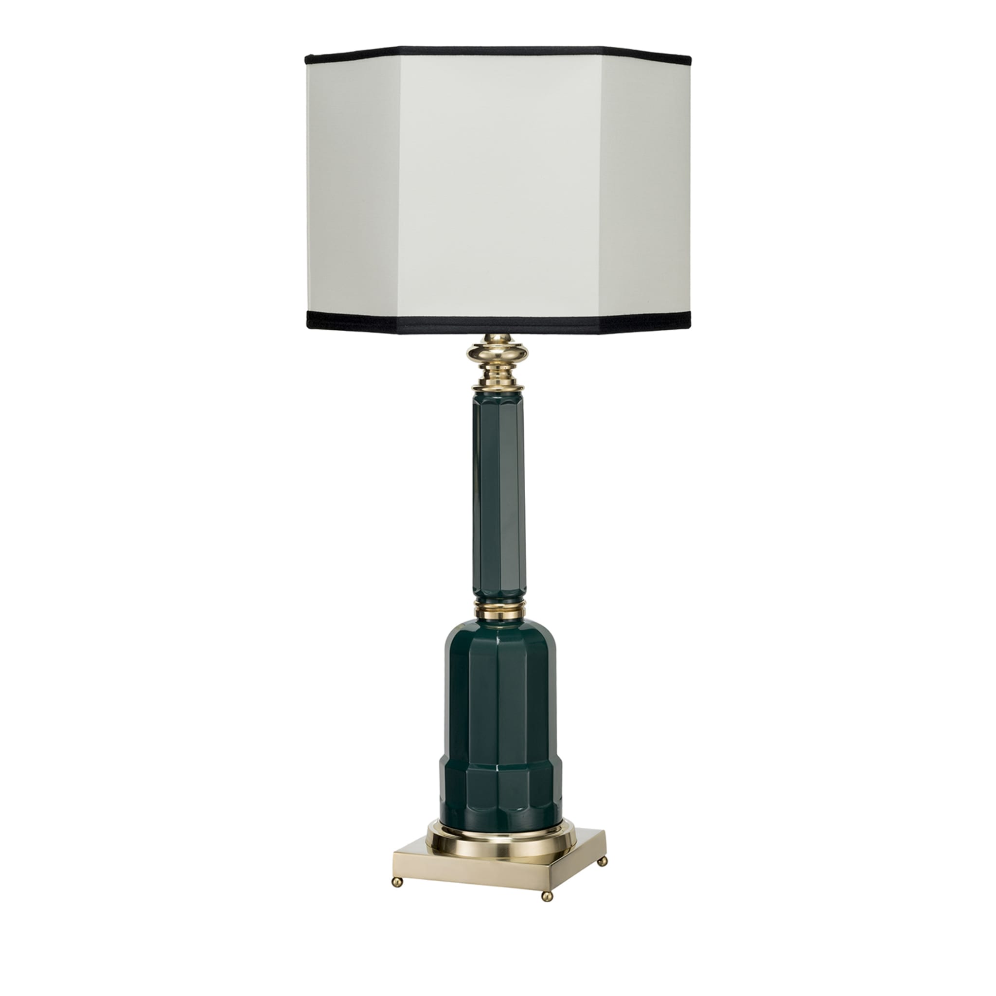 Lámpara de mesa Jacaranda verde ópalo - Vista principal