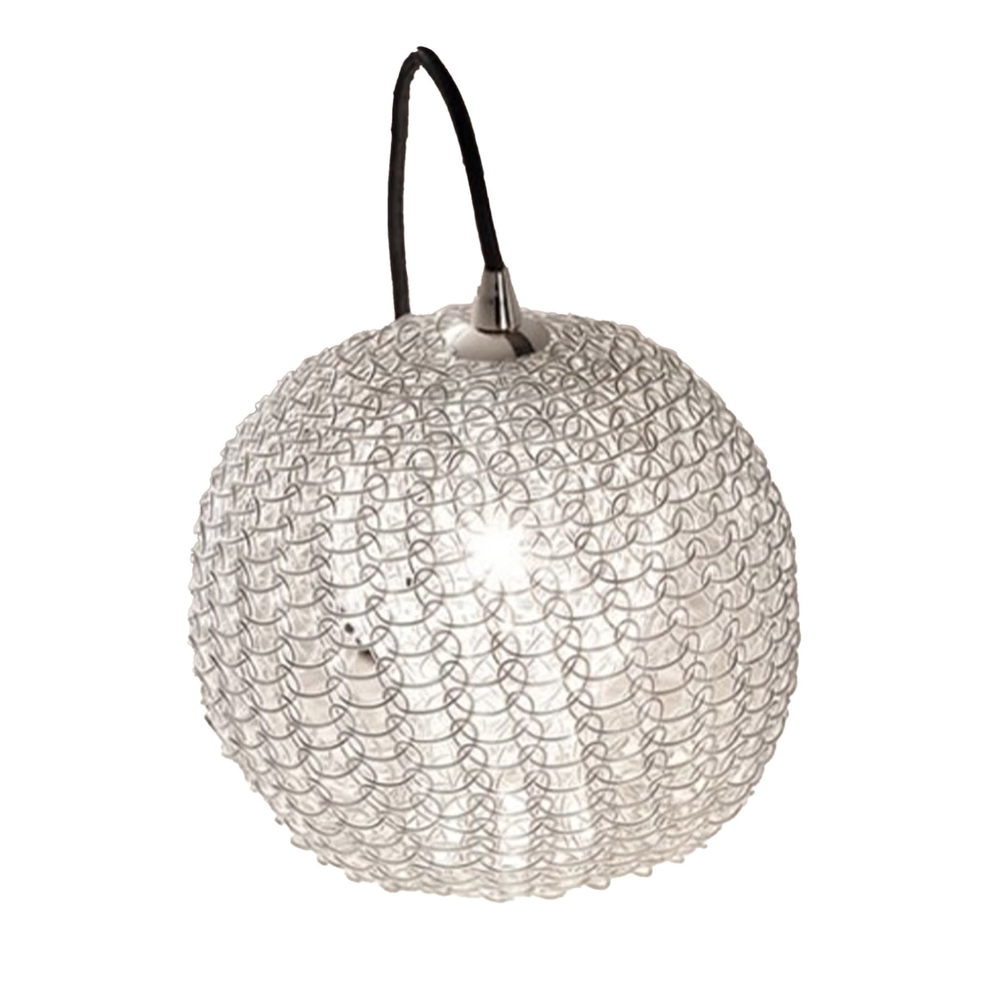 Luce Silver Floor Lamp - Main view