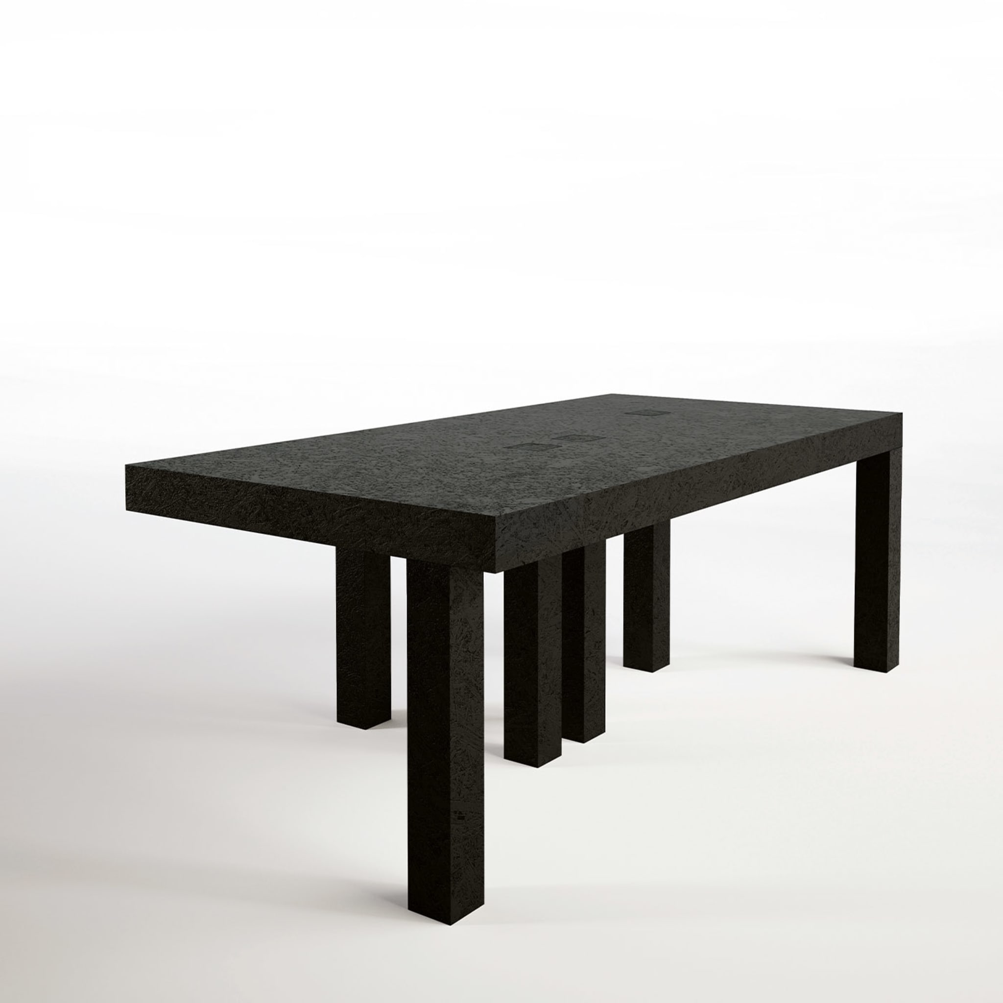 Tisch mit sechs Beinen Schwarz von Fabrizio Contaldo  - Alternative Ansicht 3