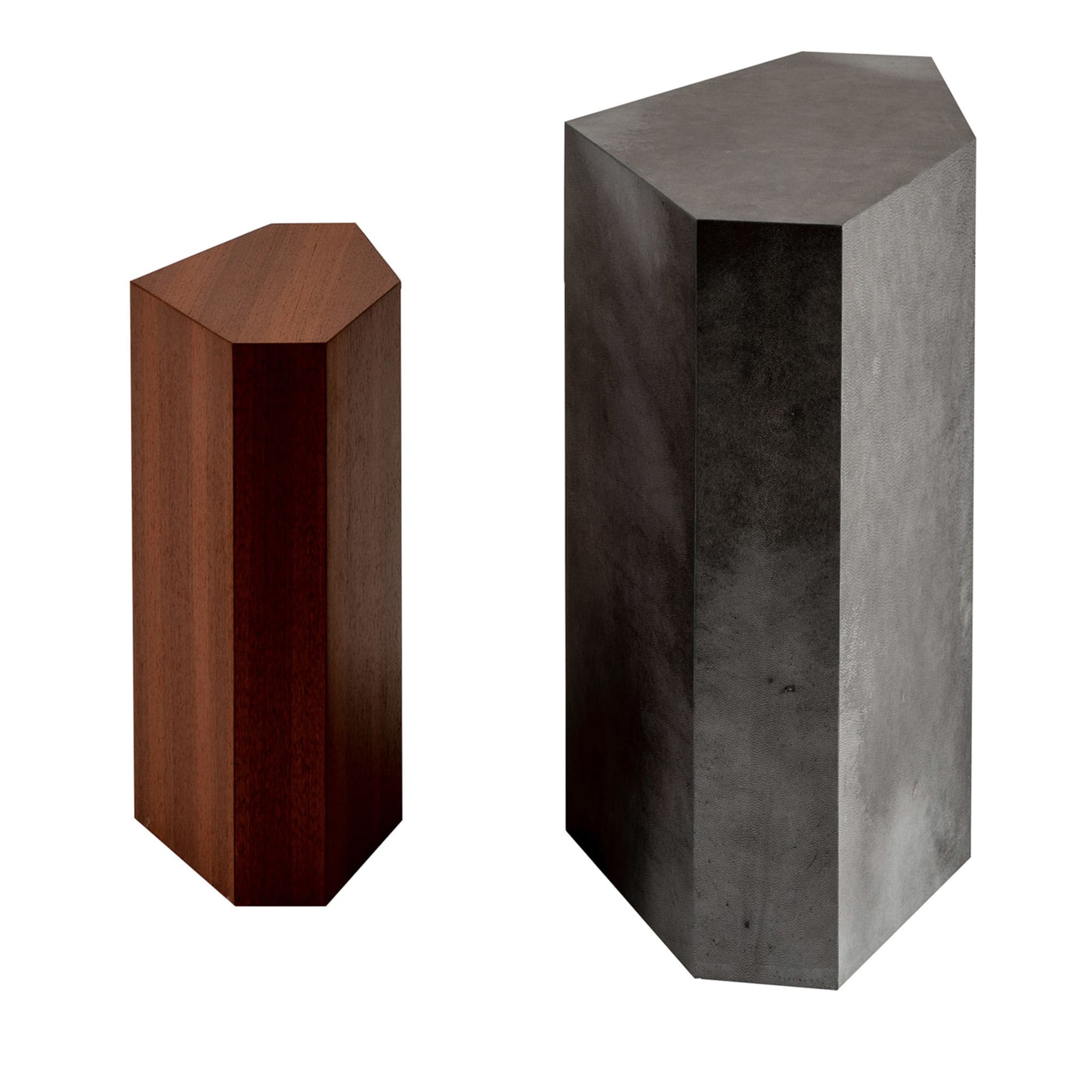 Imperfetto Set of 2 Hexagonal Side Tables - Main view
