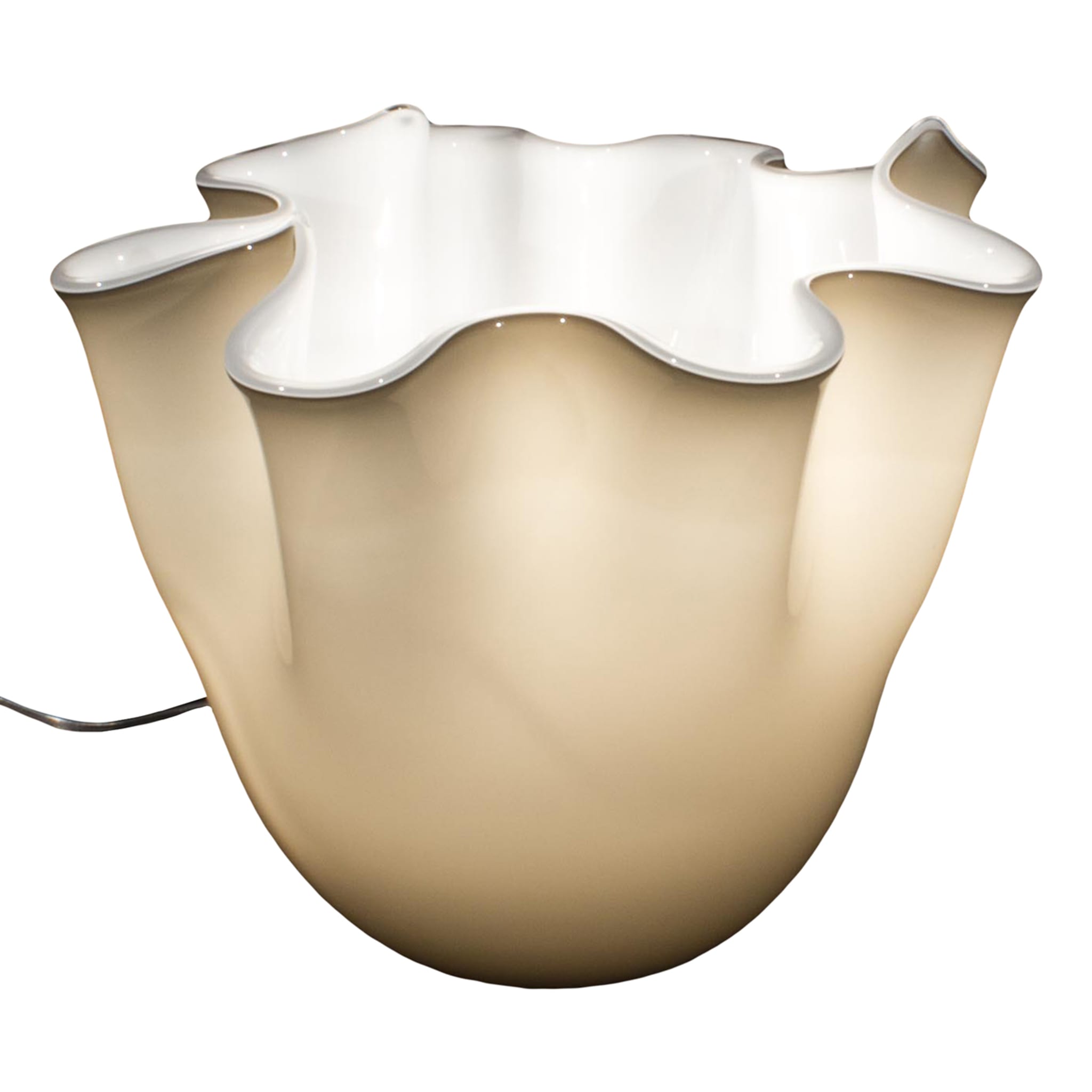Fazzoletto White Table Lamp - Main view