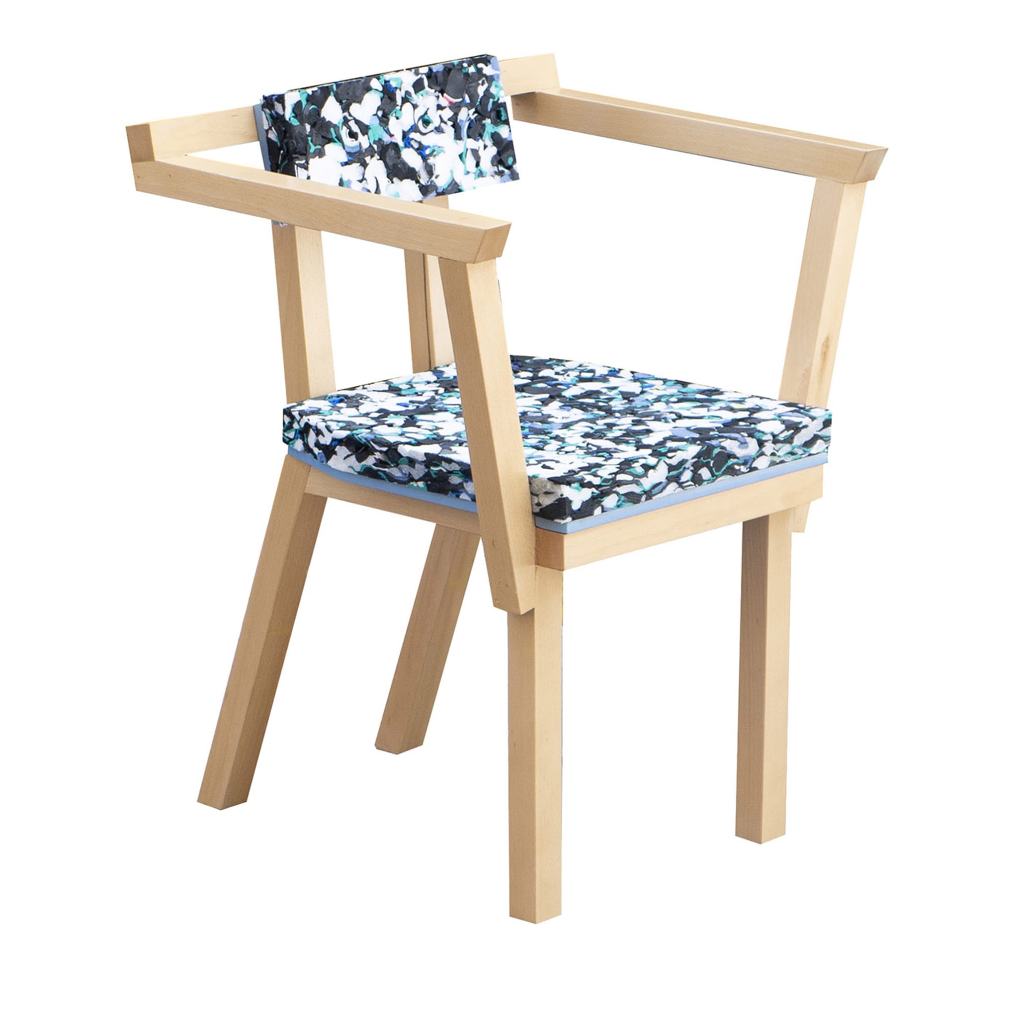 Kaspa Tutti-Frutti Chair With Arms By Clemence Seilles - Main view