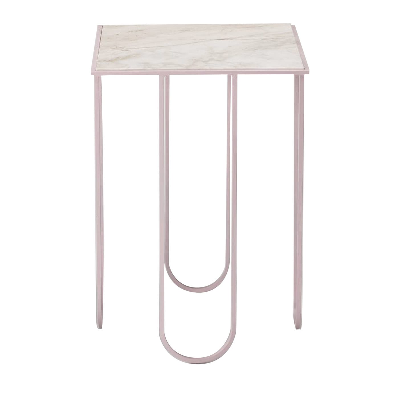 LoLa Travertine Side Table - DF DesignLab