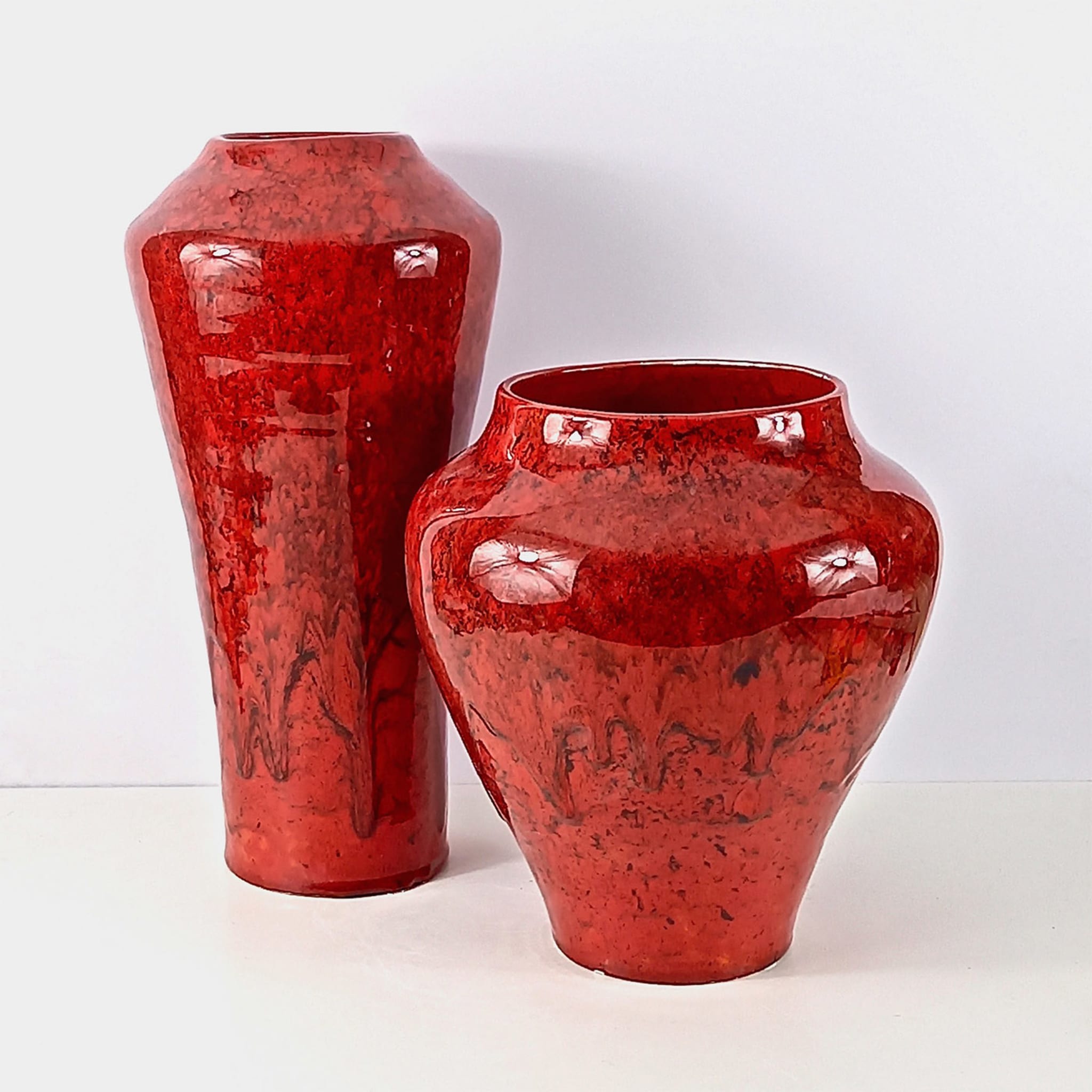 Gran Rosso Keramik-Vase #1 - Alternative Ansicht 2