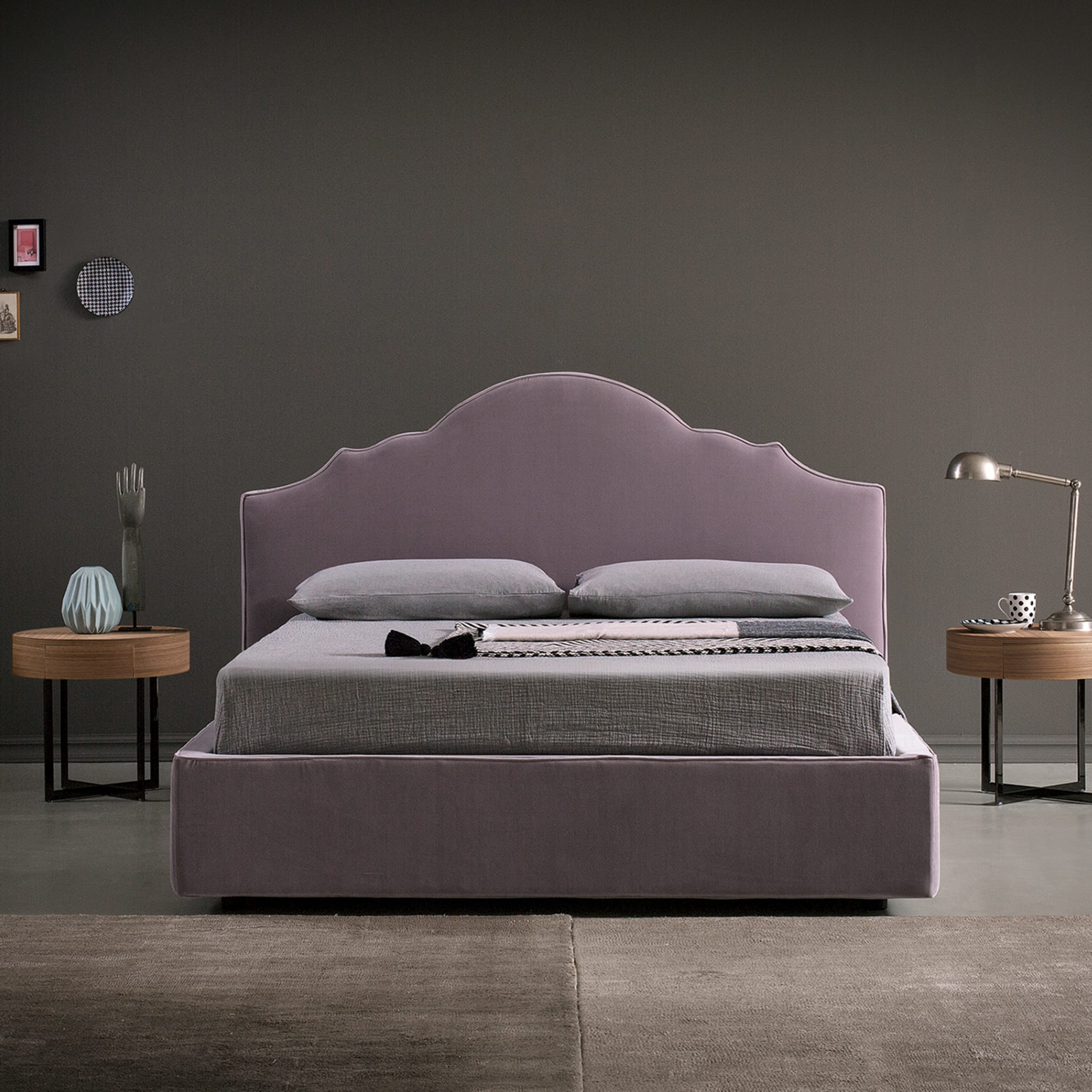 Tiffany Taupe Double Bed - Alternative view 2