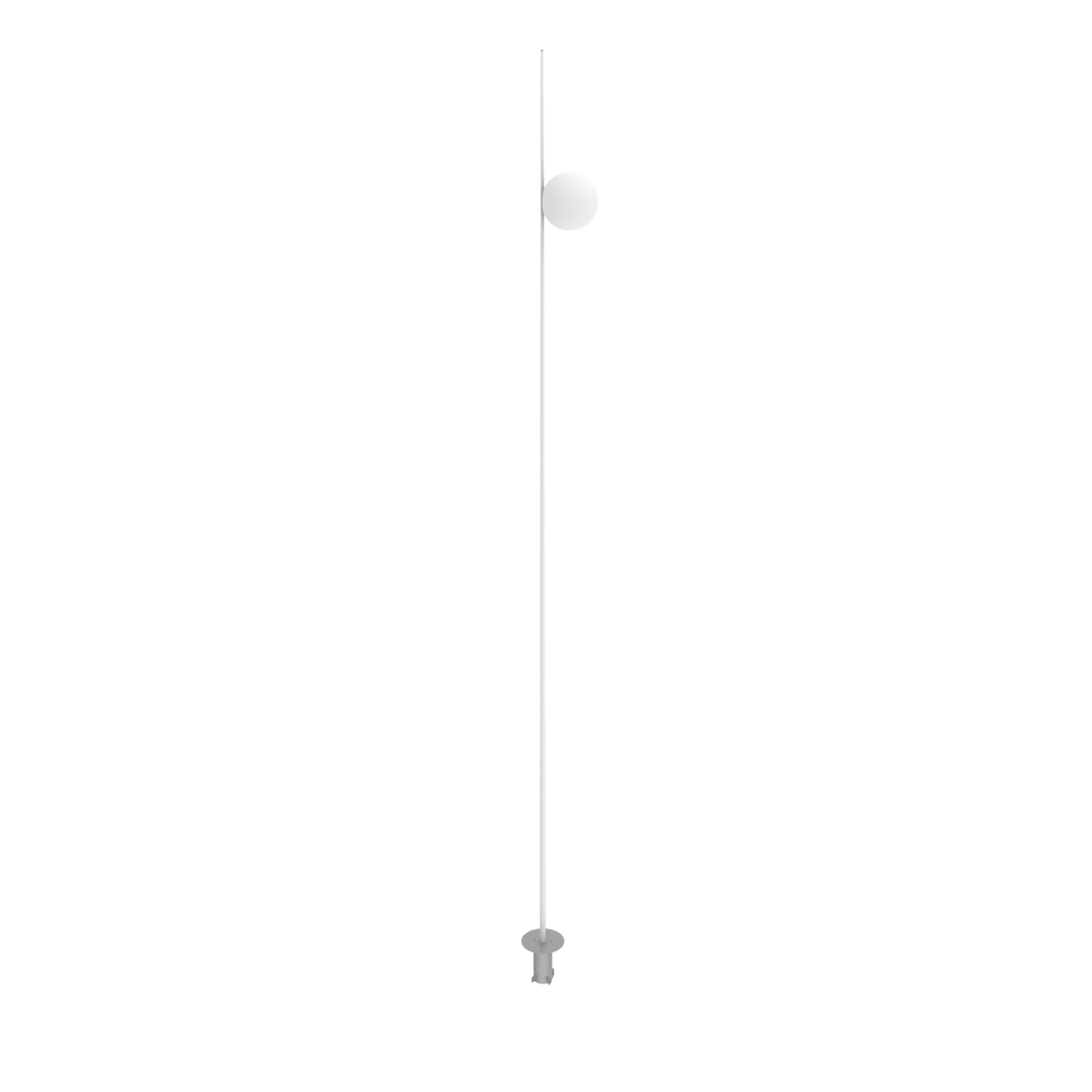 Atmosphere White Large Outdoor Floor Lamp #2 - Vue principale