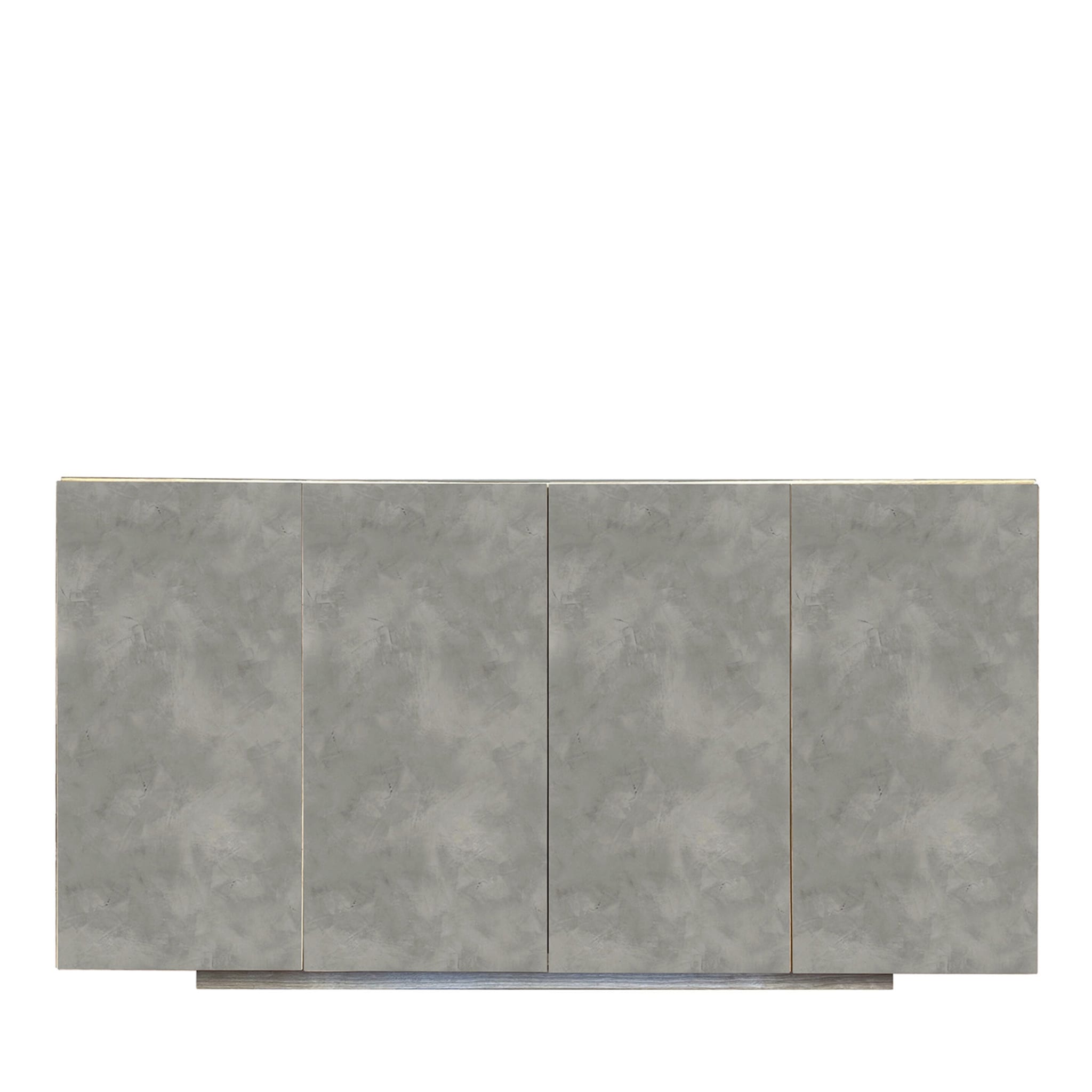 Boccadarno Otto Sideboard 4 portes gris par Meccani Studio - Vue principale