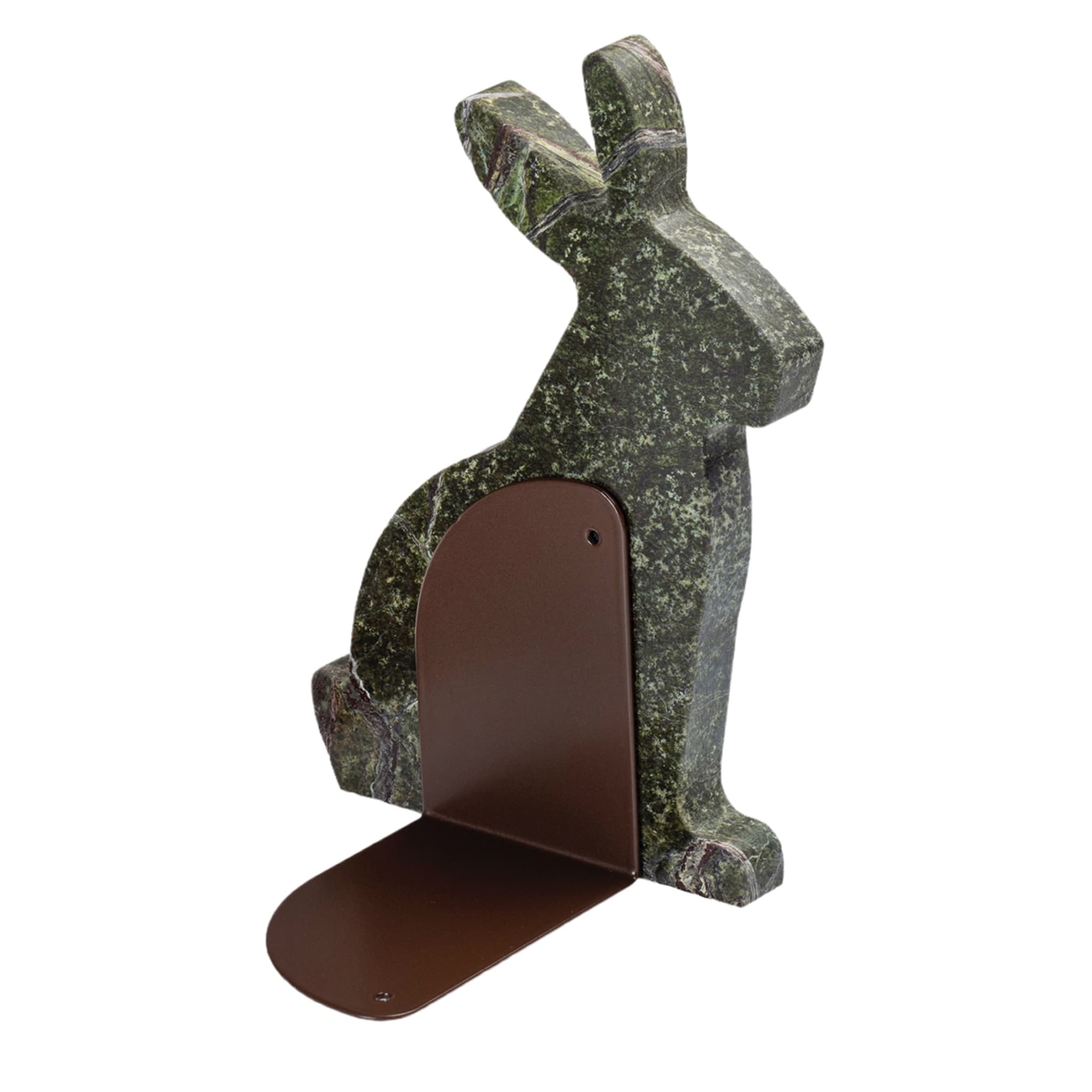 Bunny Set of 2 Picasso Green Bookends by Alessandra Grasso - Alternative view 2