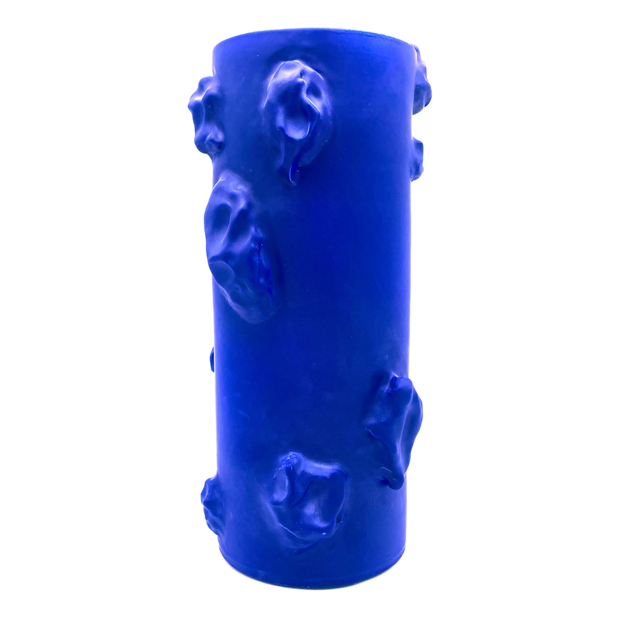 Gummimatte tiefblaue Zylindervase - Alternative Ansicht 4