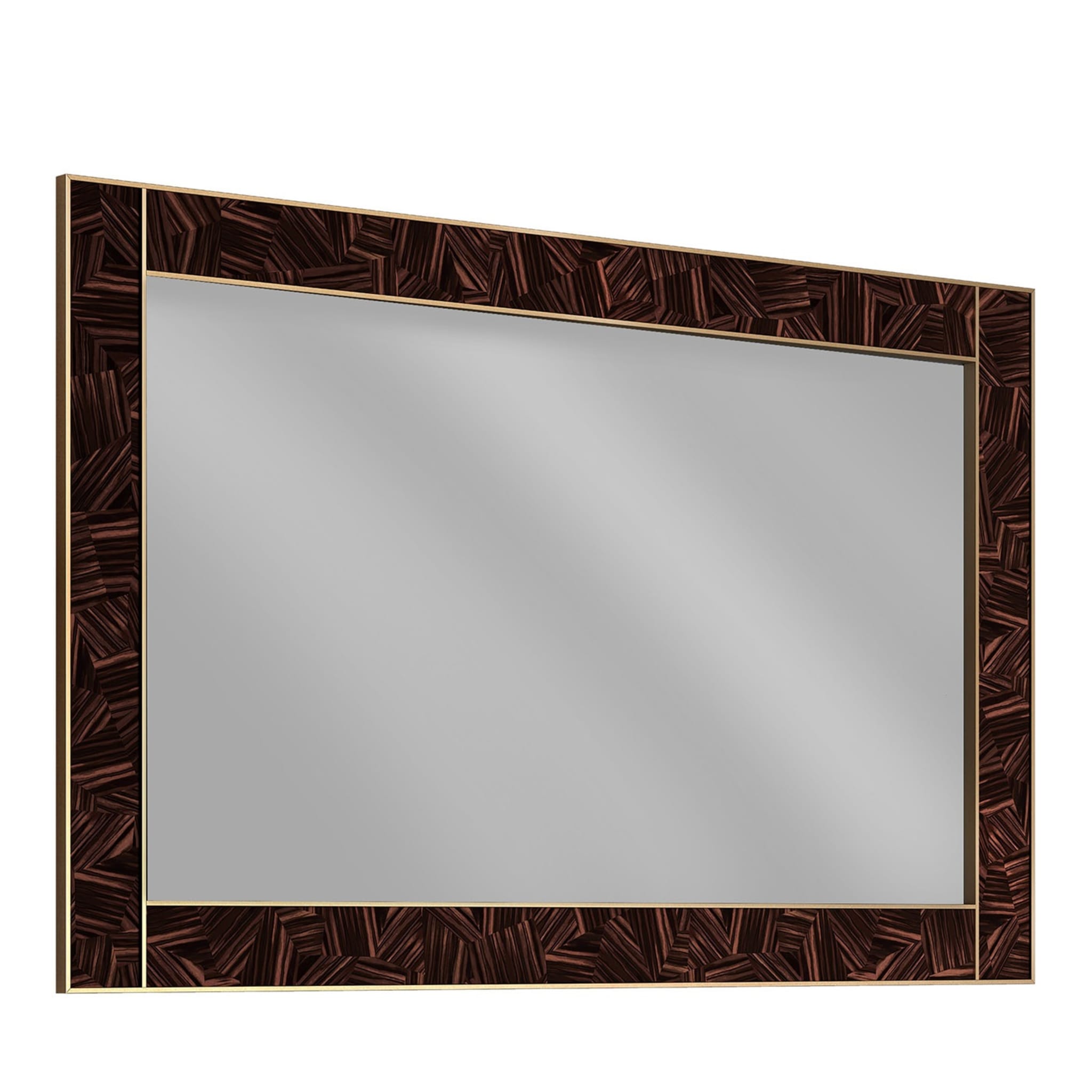 Inda Wall Mirror with Integrated 43" TV by Alfredo Colombo - Main view