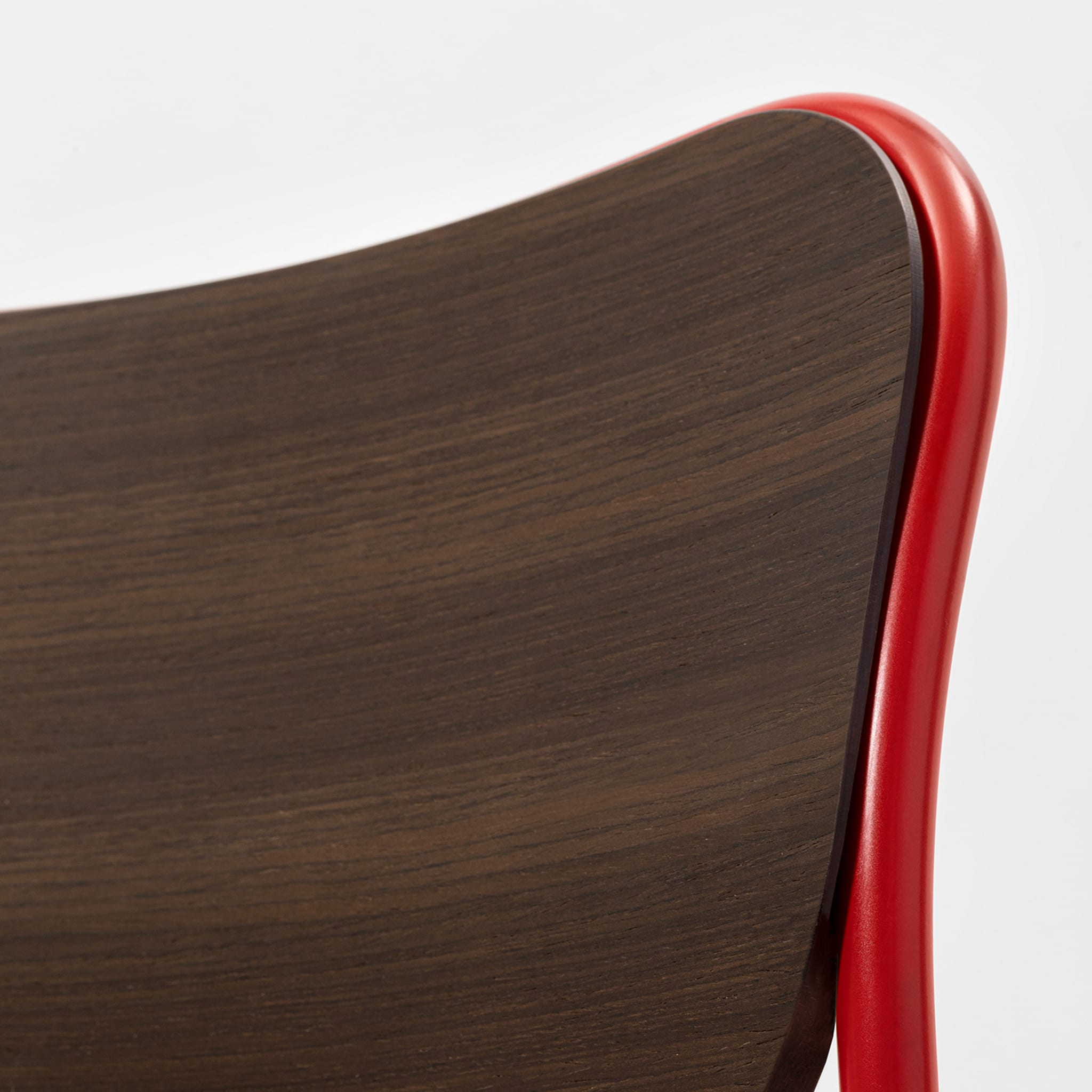 0177-LE Metis Red/Oak Chair By Studio Gabbertas - Alternative view 2