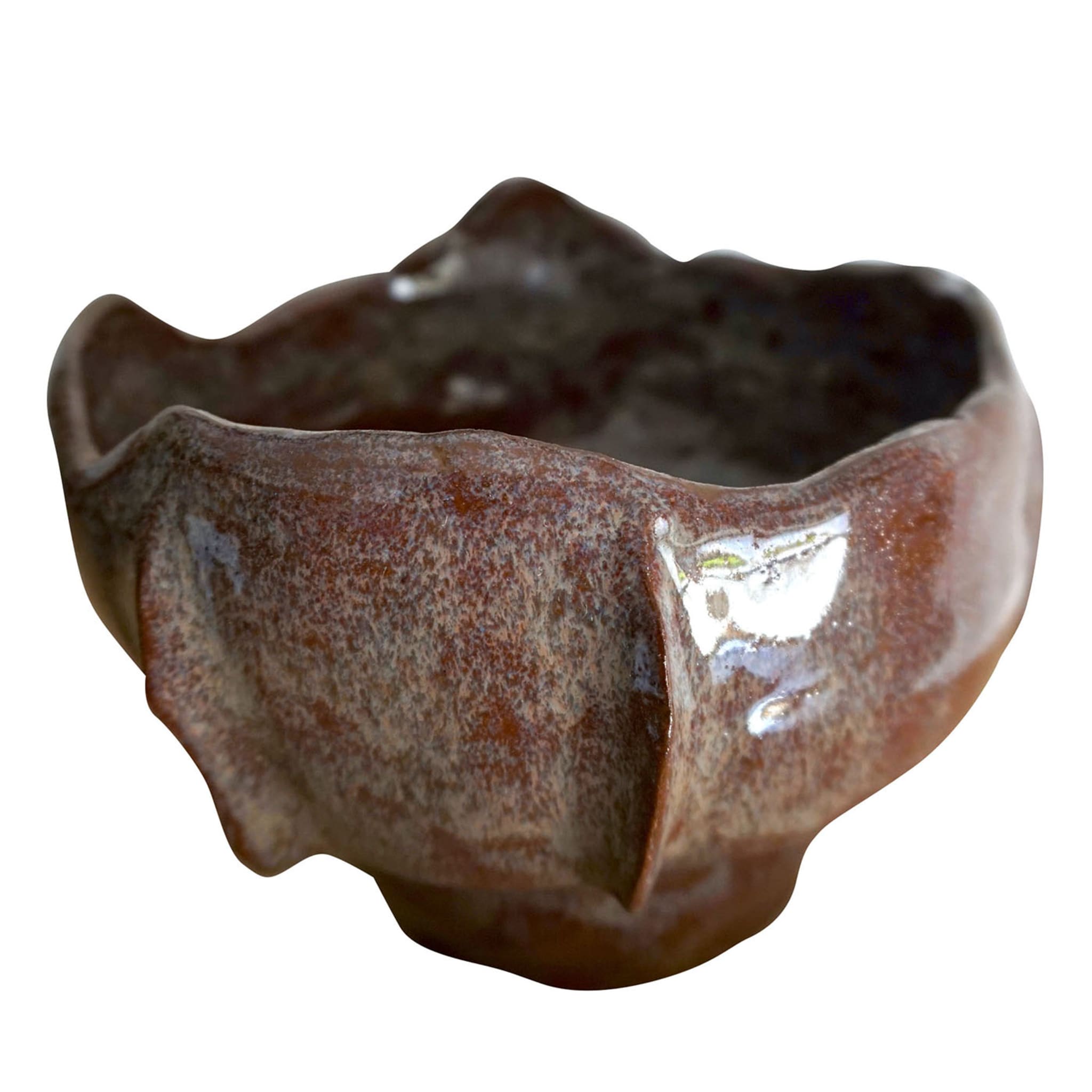 Vase brun éponge - Vue principale