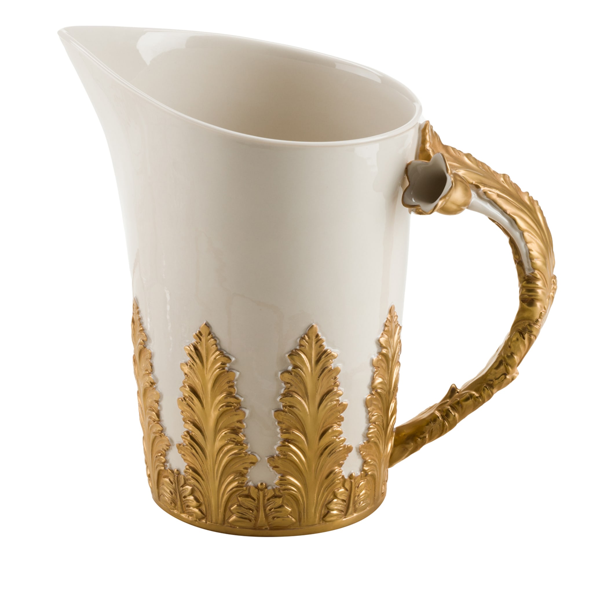 Gold Leaves Pitcher - Main view