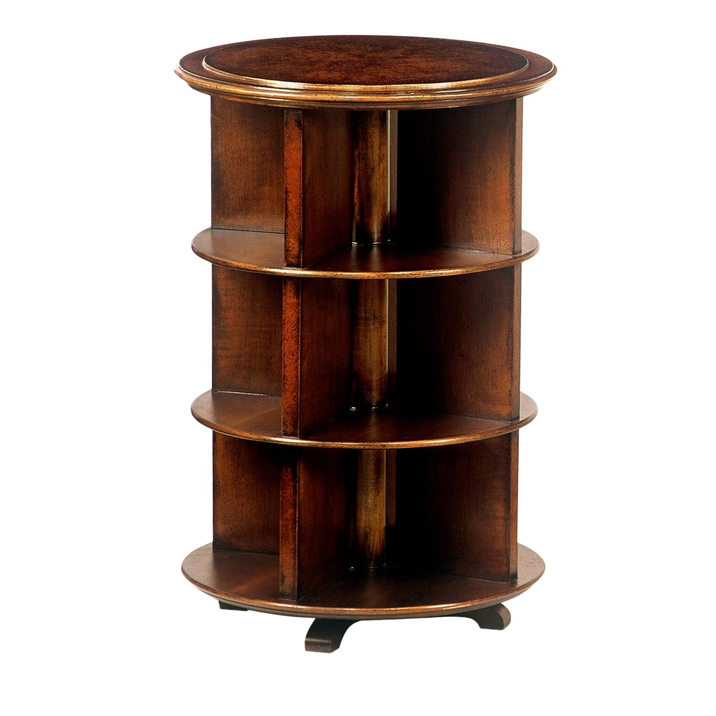 Regency-Style Cylindrical Bookcase - Cugini Lanzani