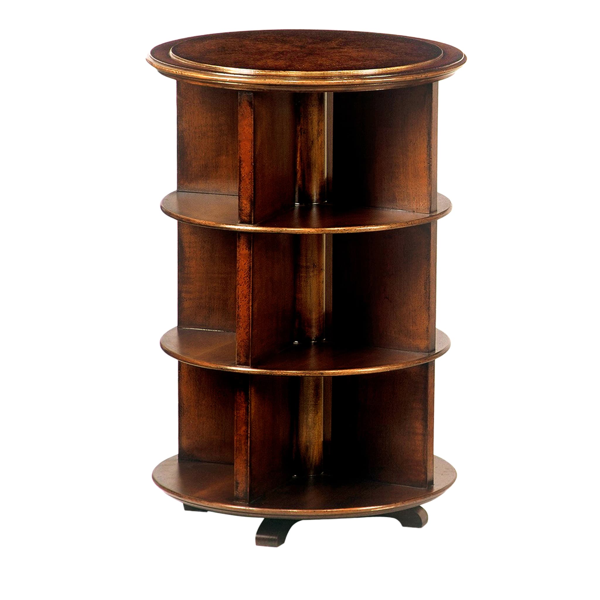 Regency-Style Cylindrical Bookcase - Main view