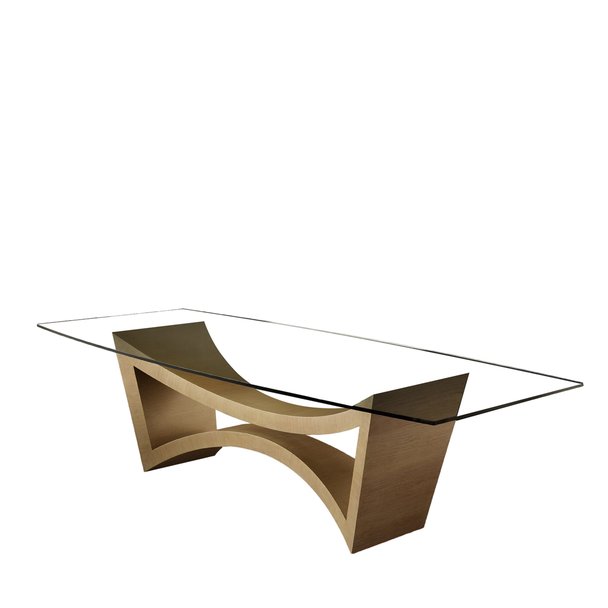 Ipe Tabaco Wood Dining Table - Main view