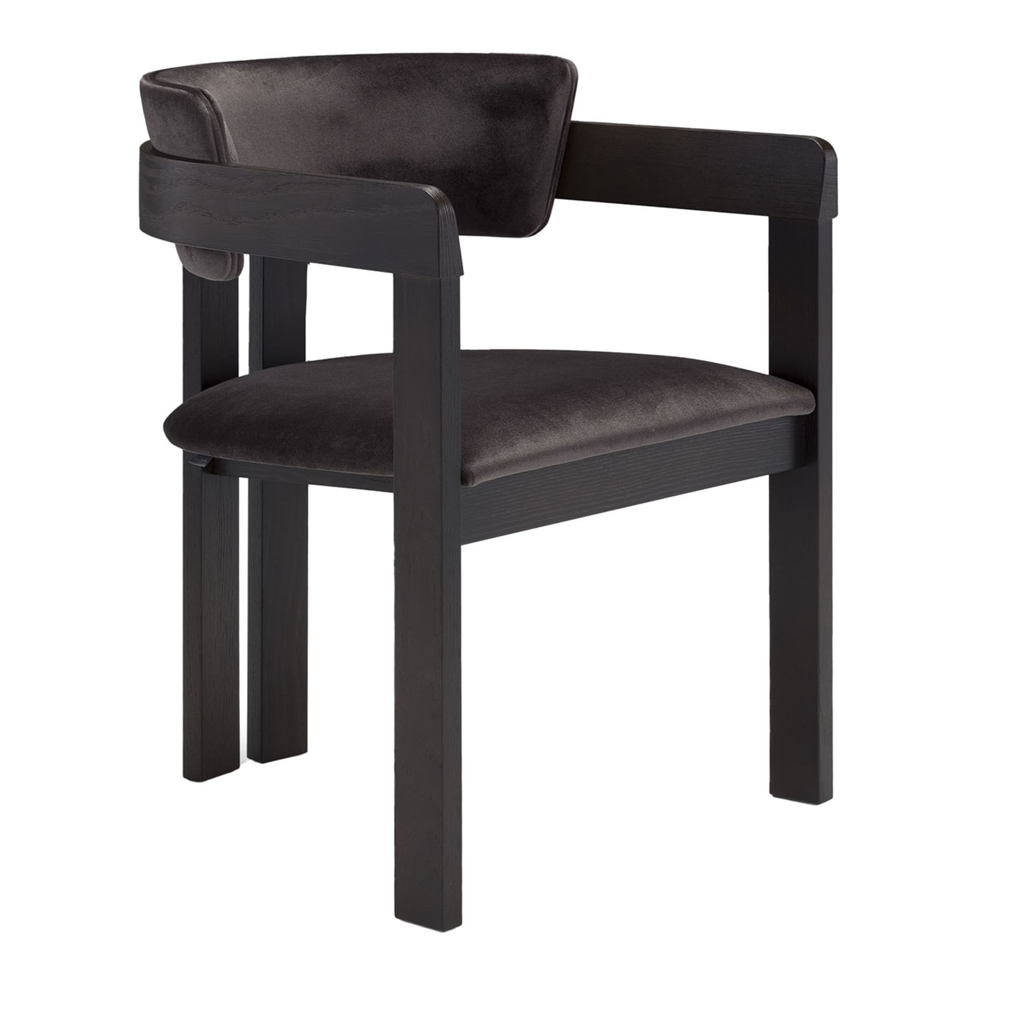 Chaise noire Ines - Vue principale