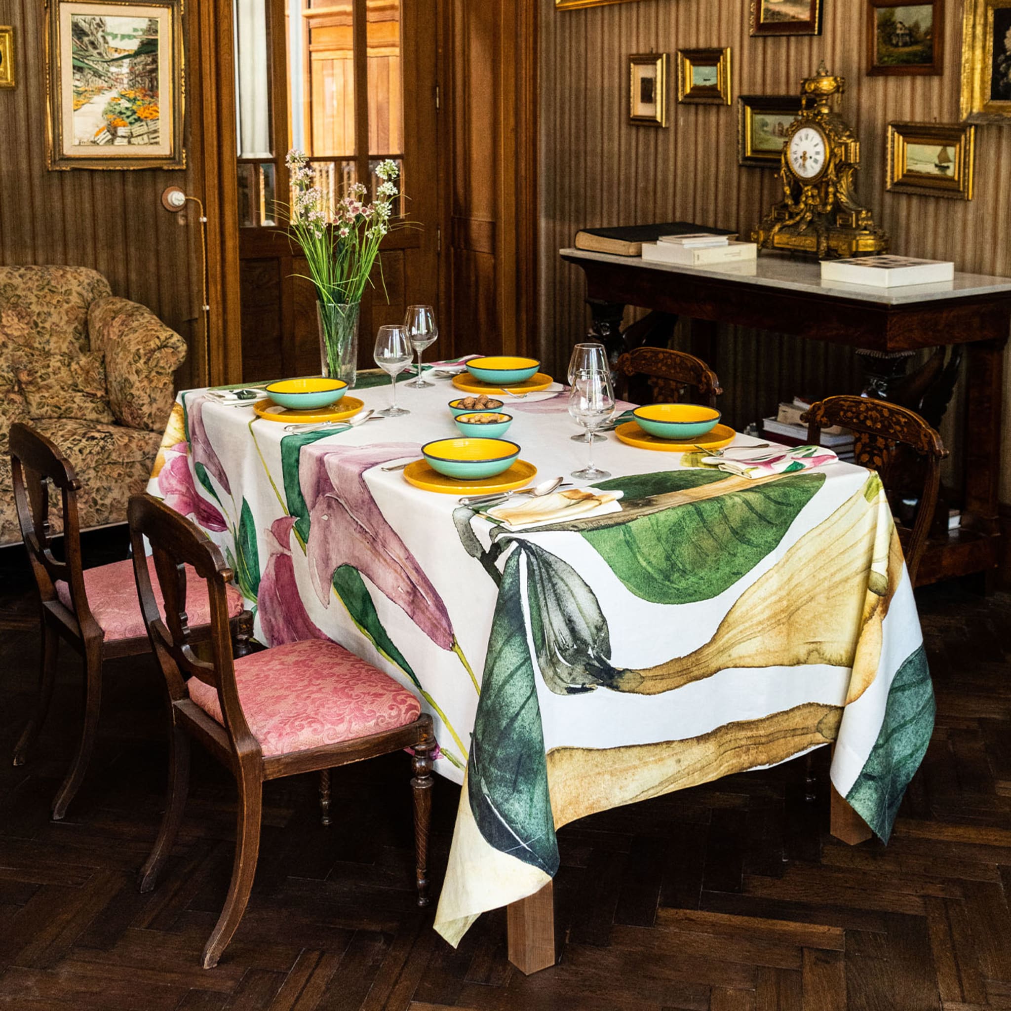 Datura Rectangular Tablecloth - Alternative view 1