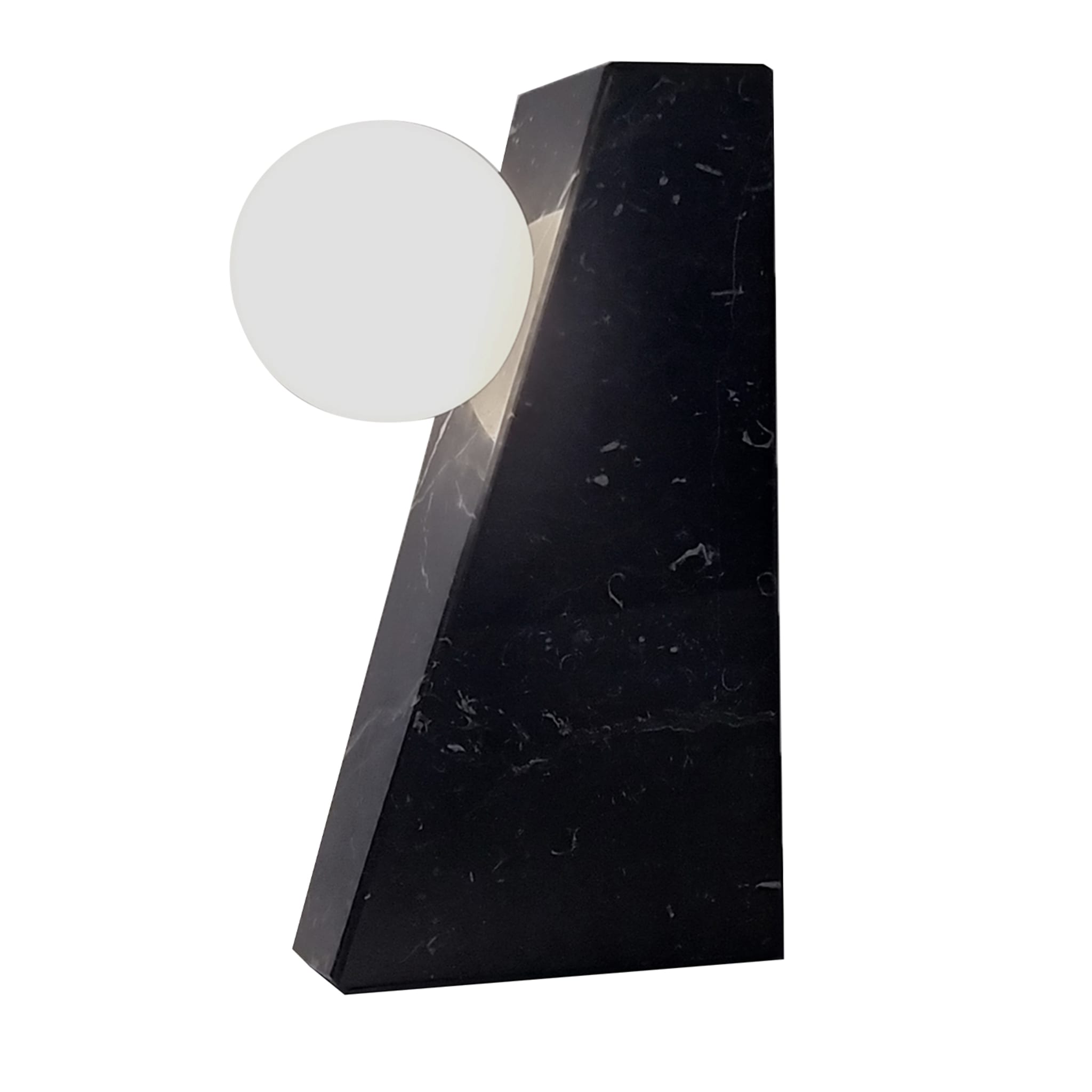 Dieus S Wireless Black Marquina Table Lamp - Main view