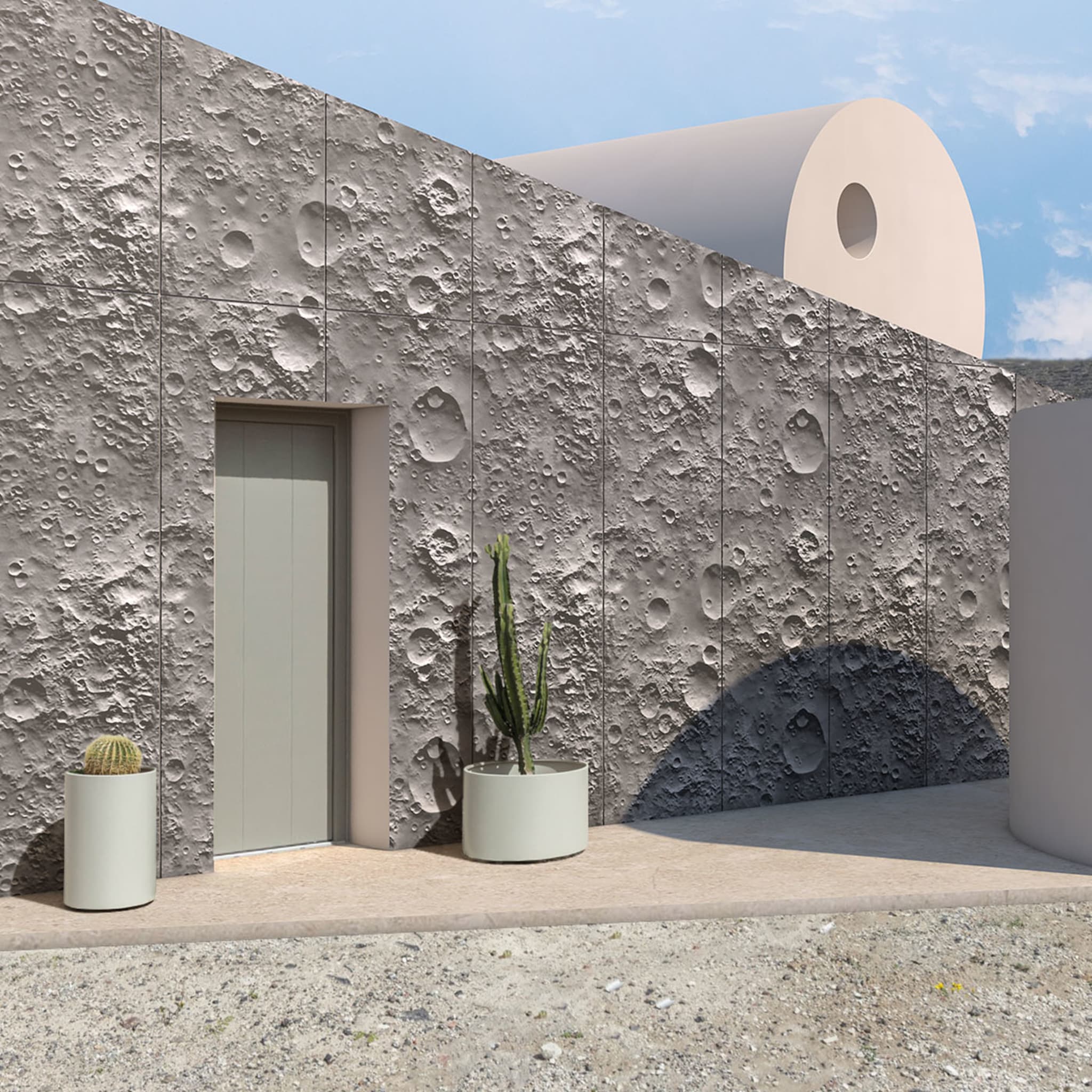17 Moon Outdoor Wallpaper - Alternative view 1