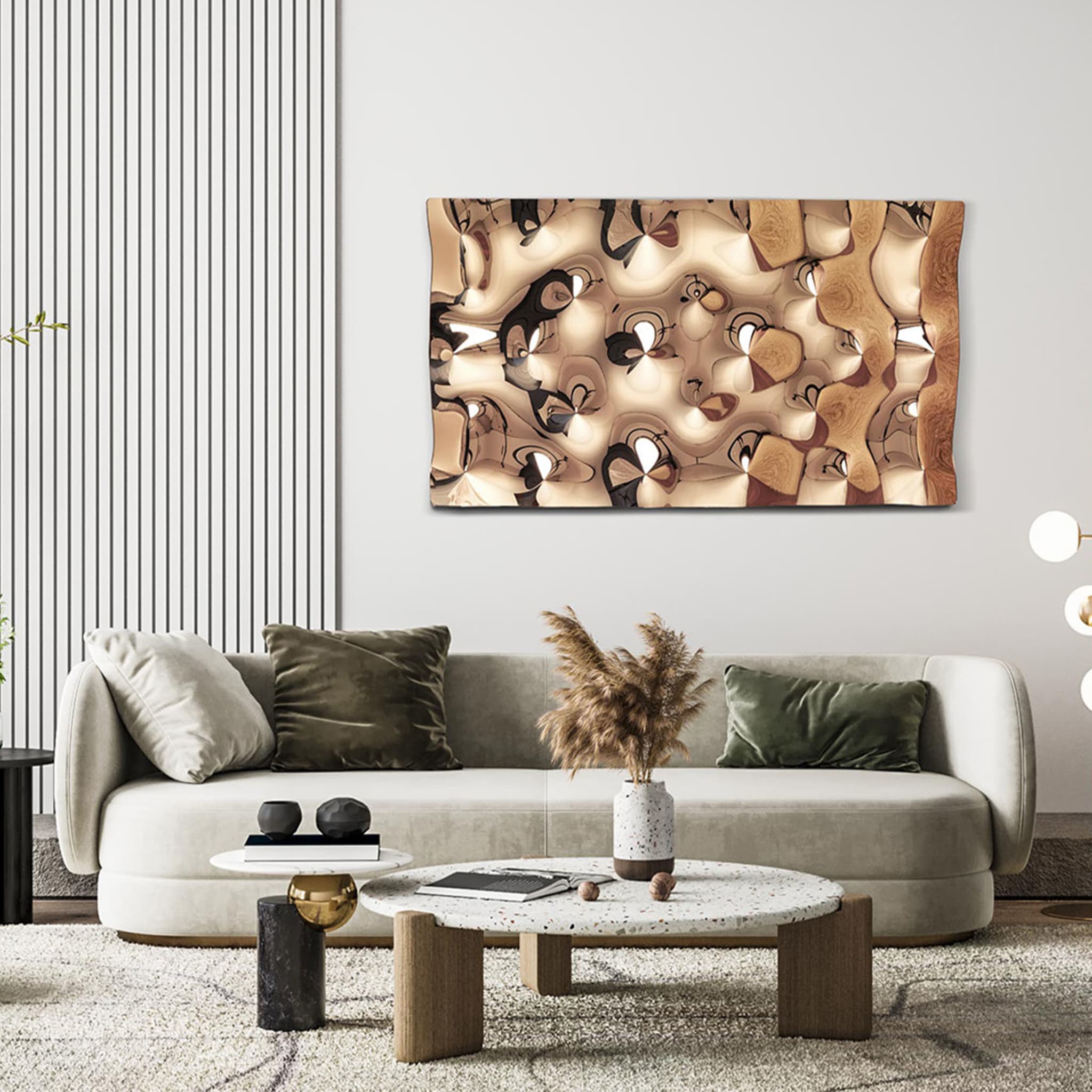 Rialto Copper Decorative Wall Panel - Alternative view 1
