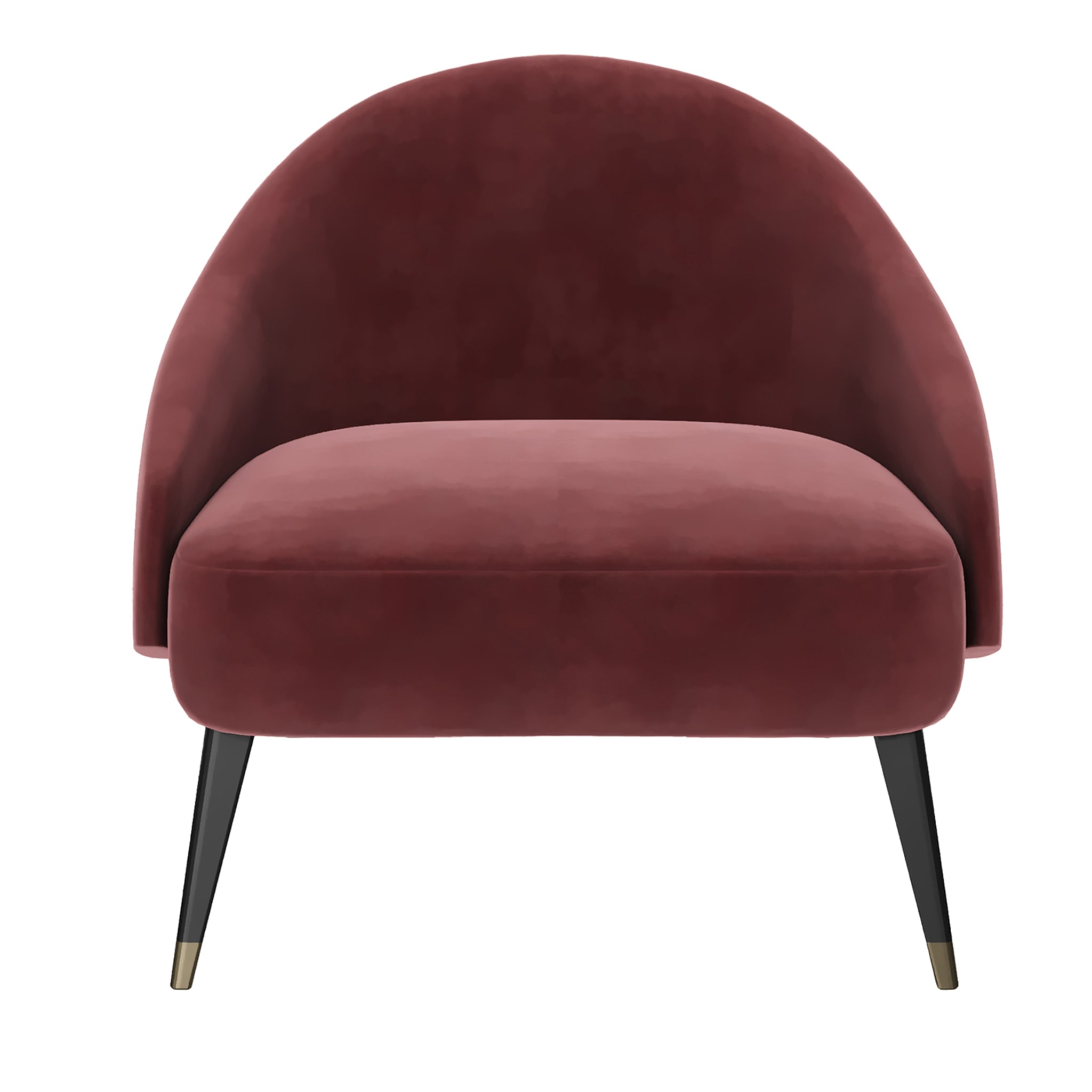 Minerva Red armchair - Main view