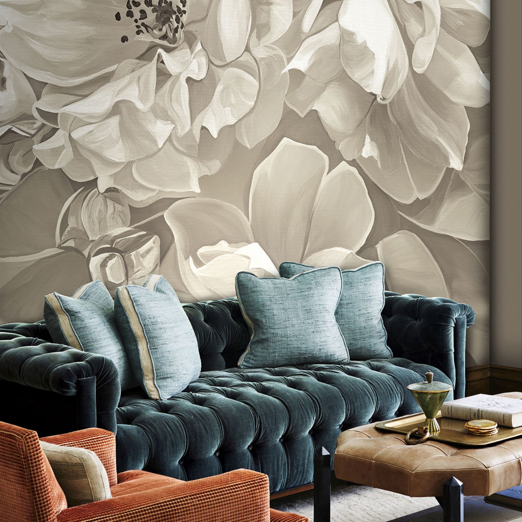  Ophelia Cashmere Textured Wallpaper - Alternative view 3